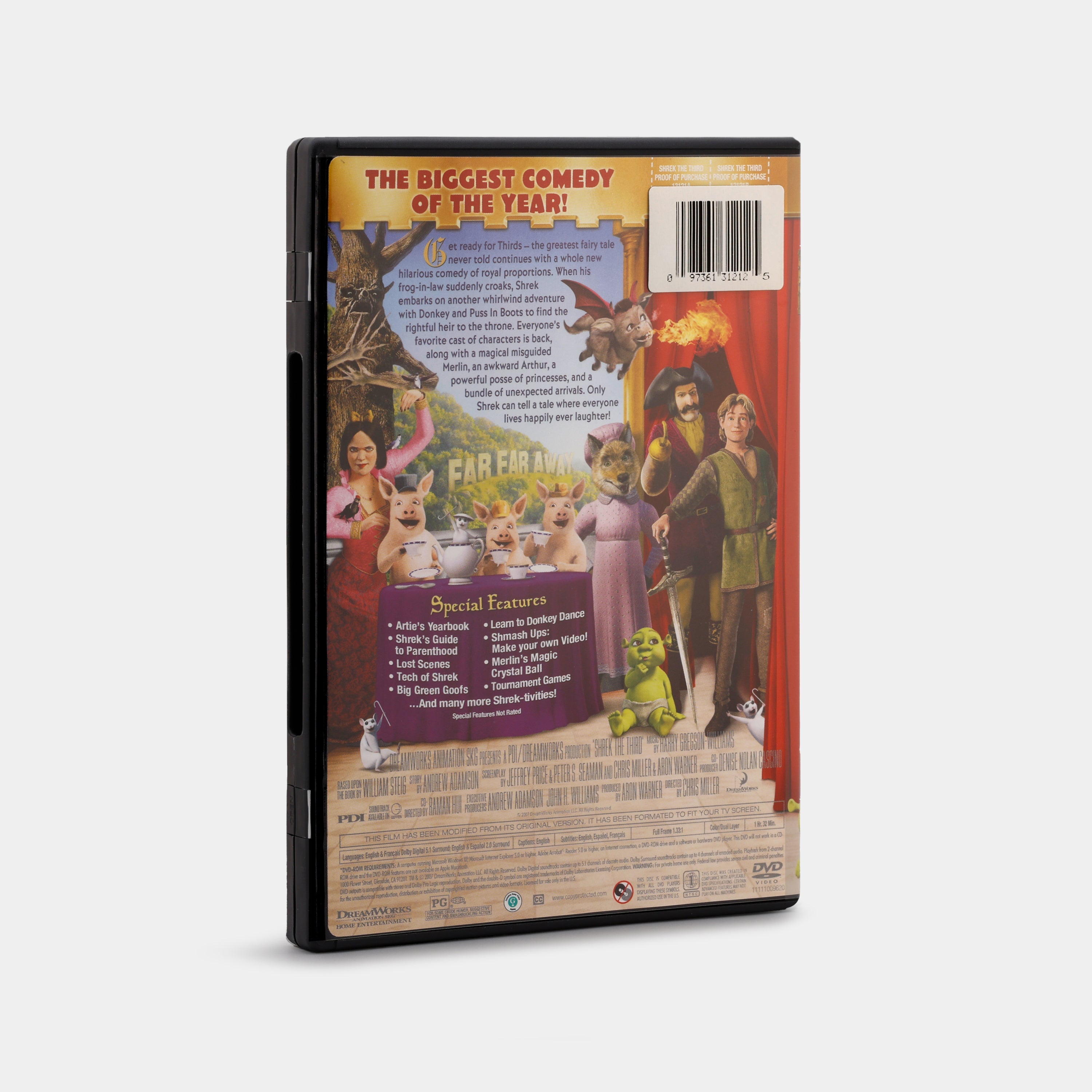 Shrek the Third (Full Screen) DVD