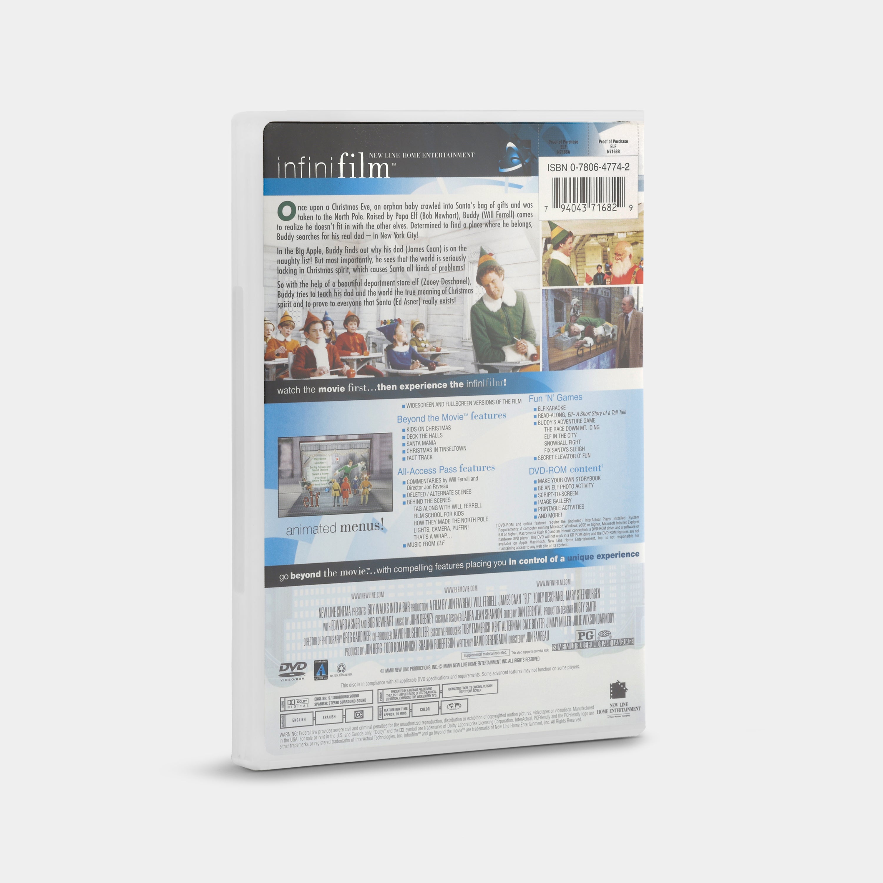 Elf (Widescreen & Full Screen) 2-Disc DVD