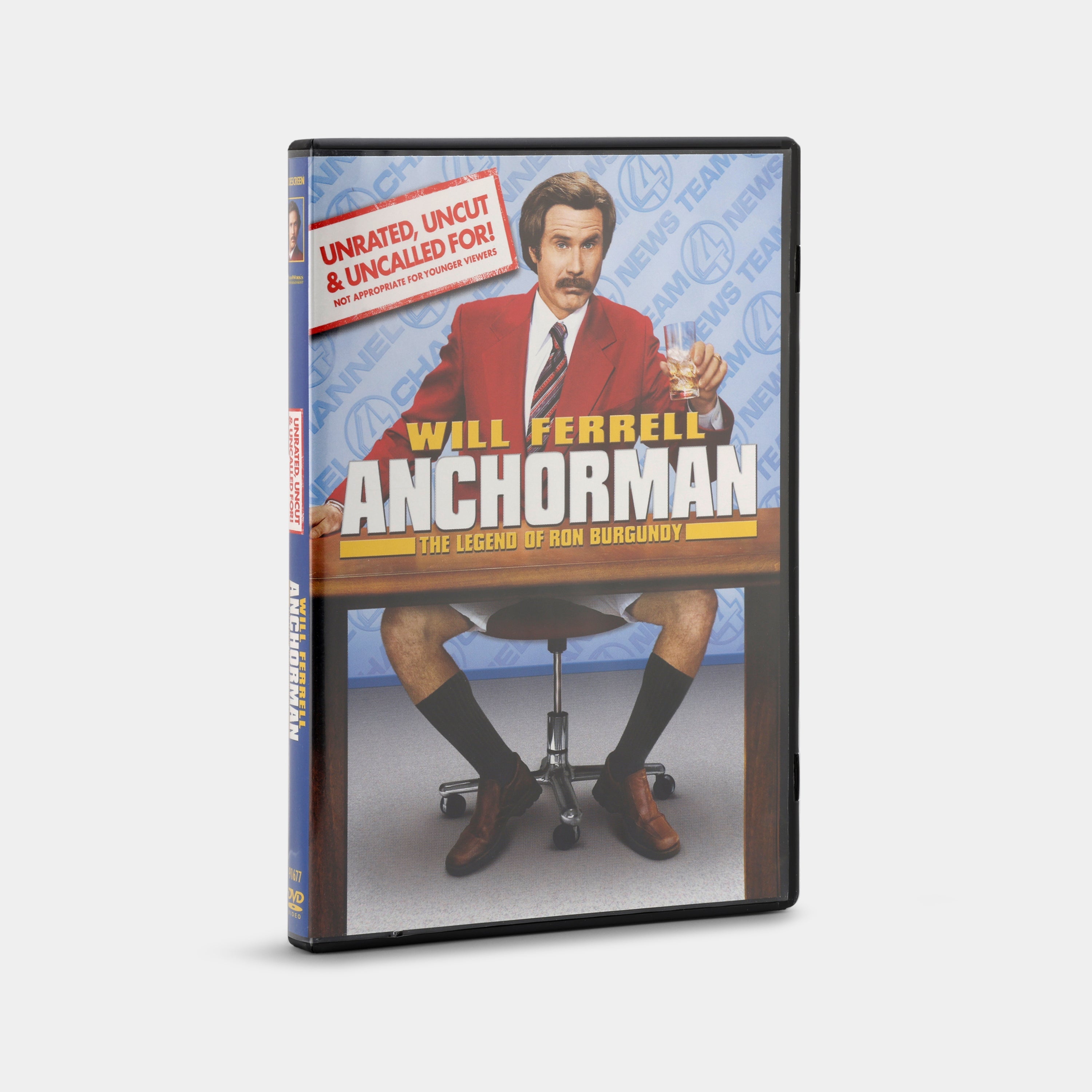 Anchorman: The Legend of Ron Burgundy - Unrated, Uncut and Uncalled For DVD