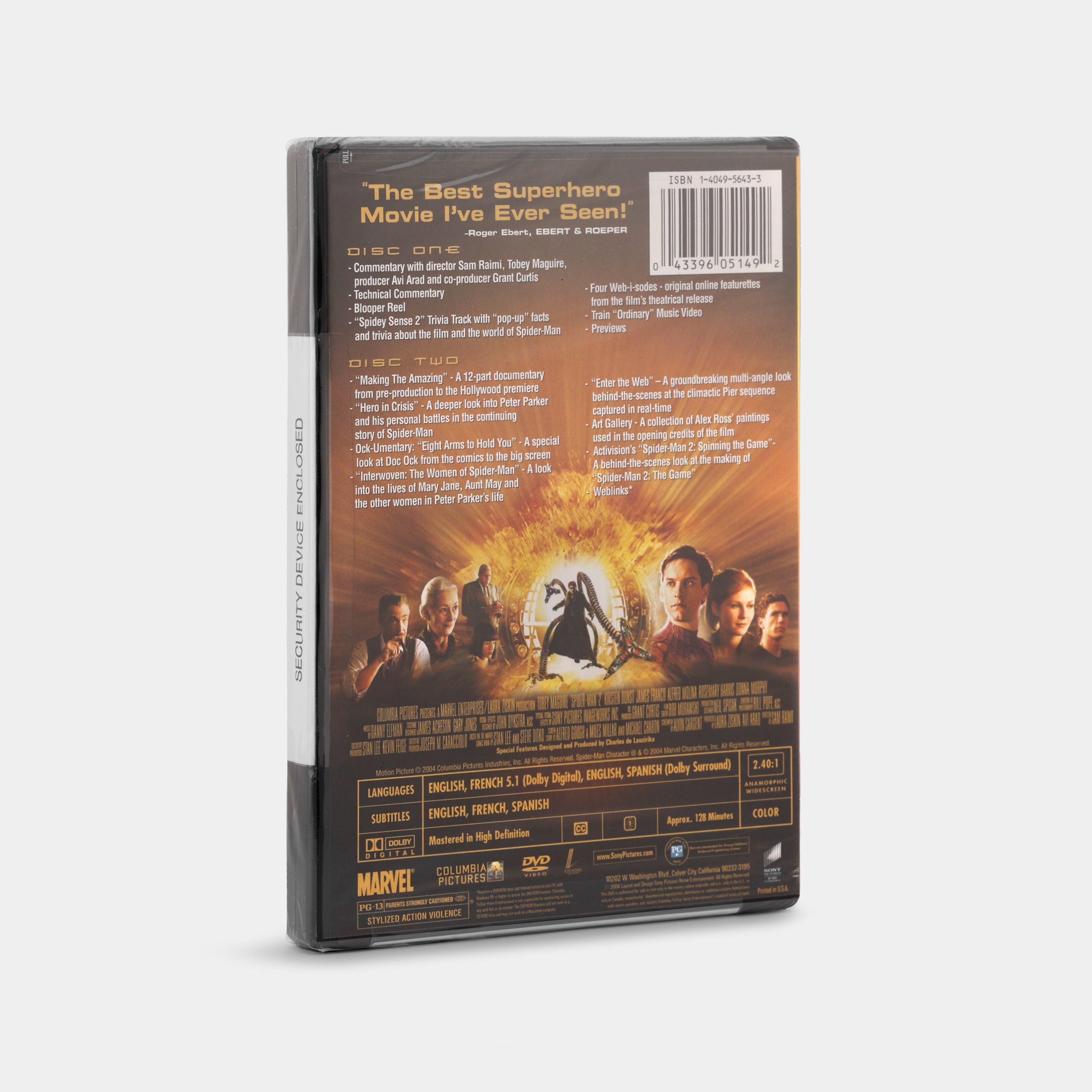 Spider-Man 2 (Widescreen Special Edition, Sealed) DVD