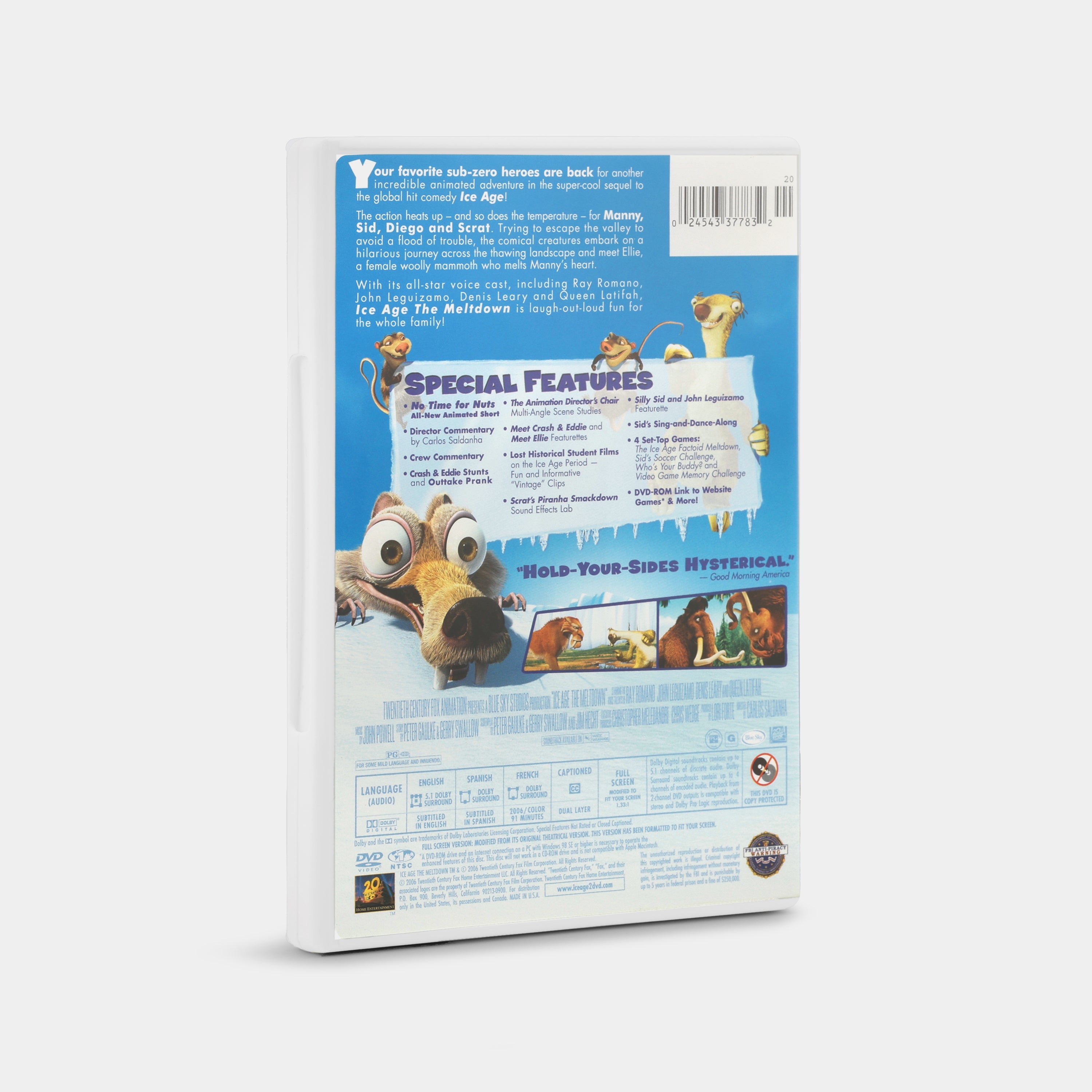 Ice Age: The Meltdown (Full Screen) DVD