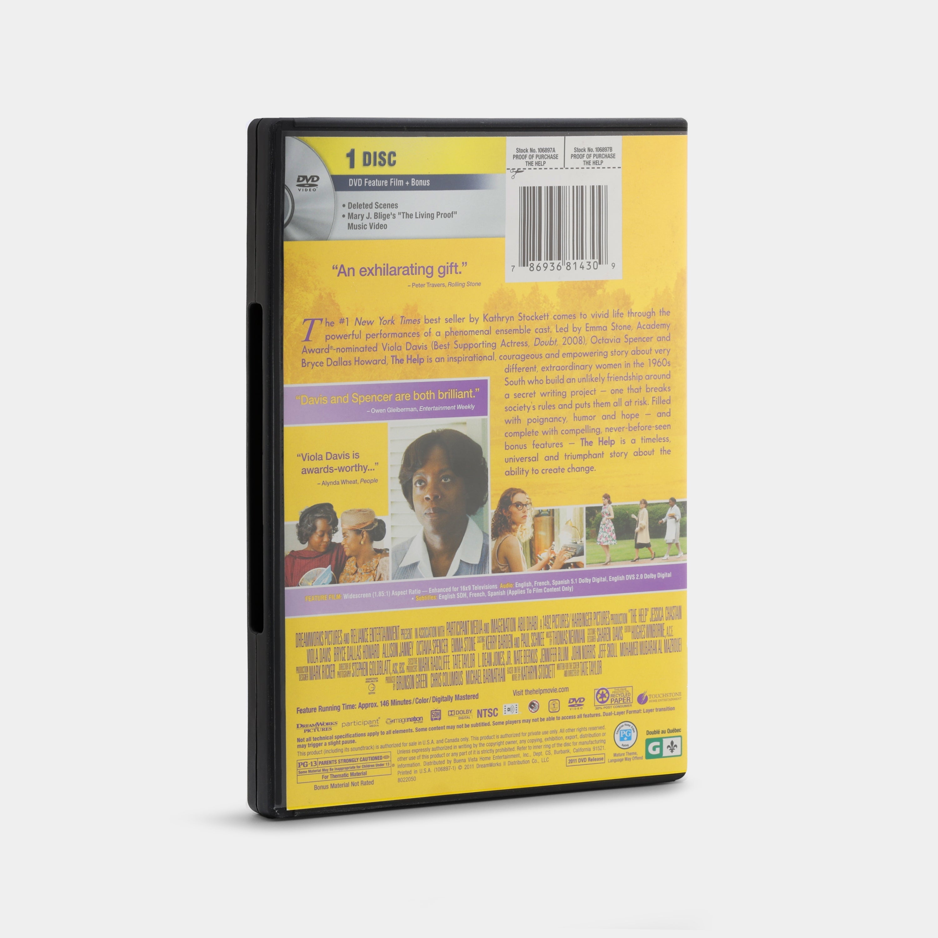 The Help DVD