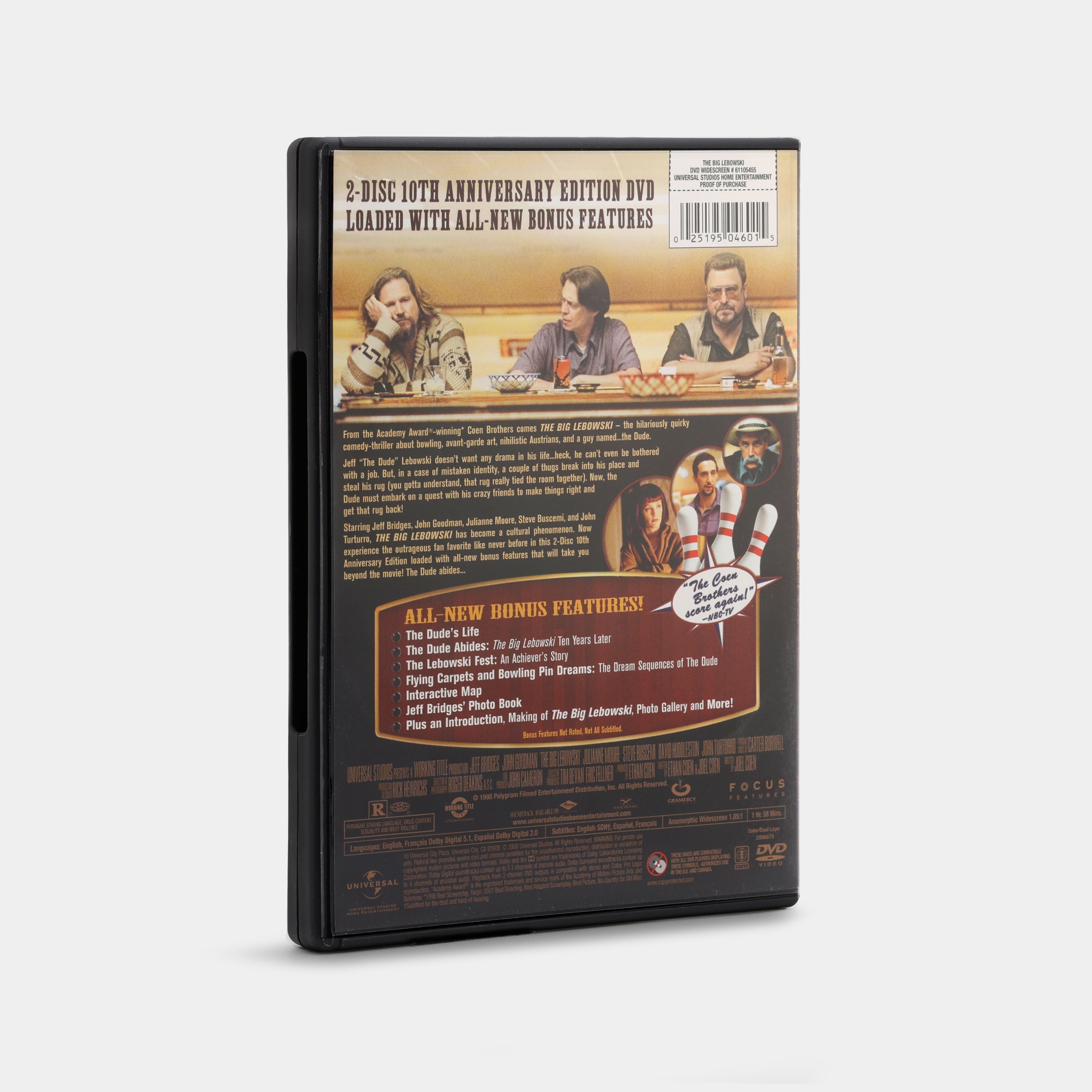 The Big Lebowski (10th Anniversary Edition) DVD