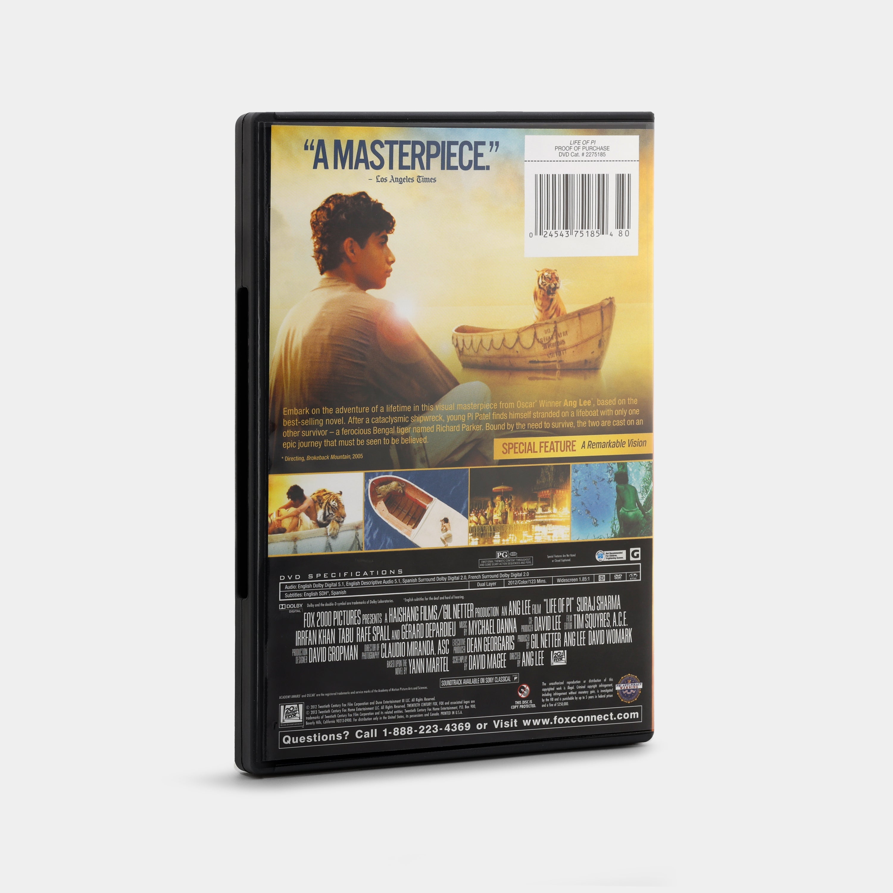 Life of Pi DVD