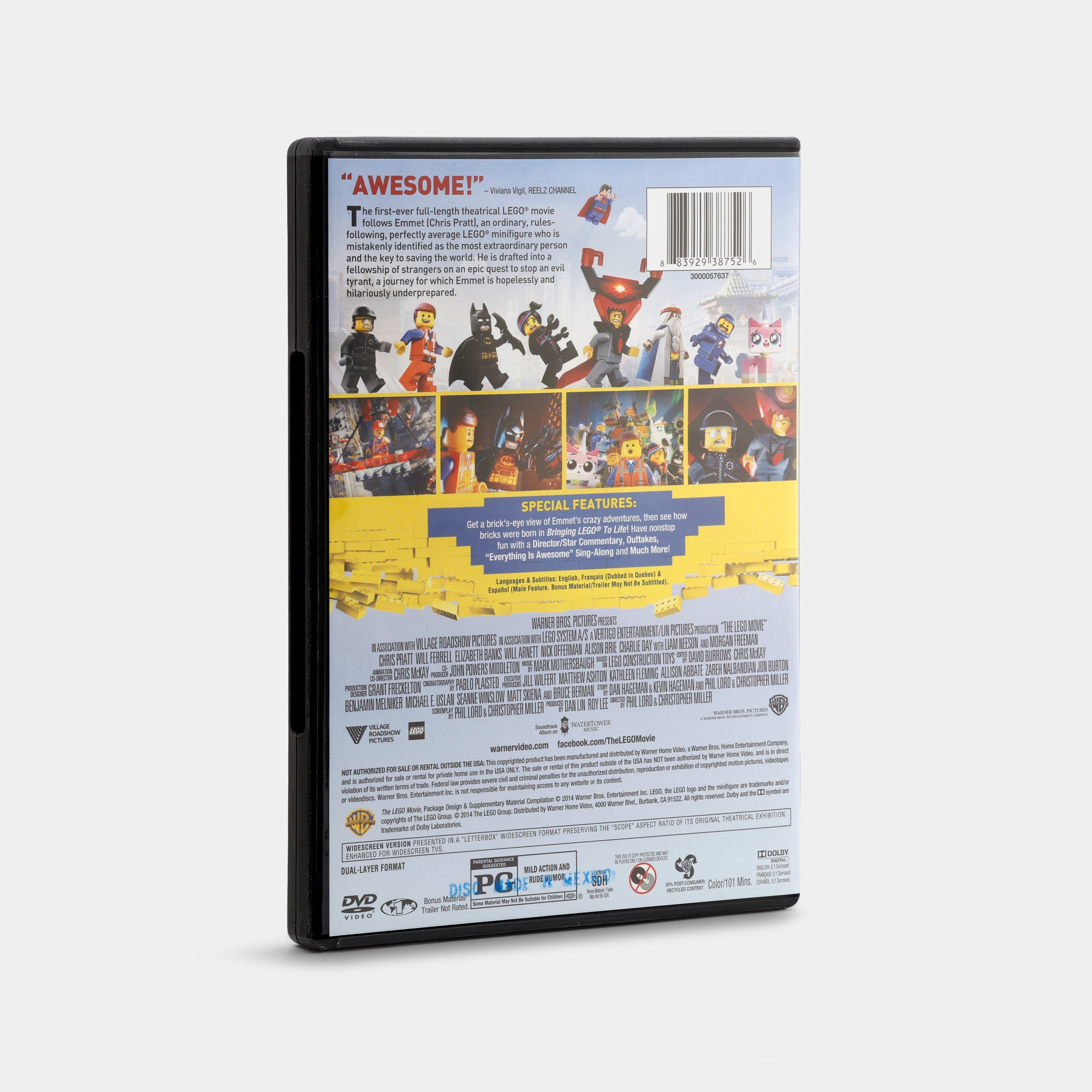 The Lego Movie (Special Edition) 2-Disc DVD