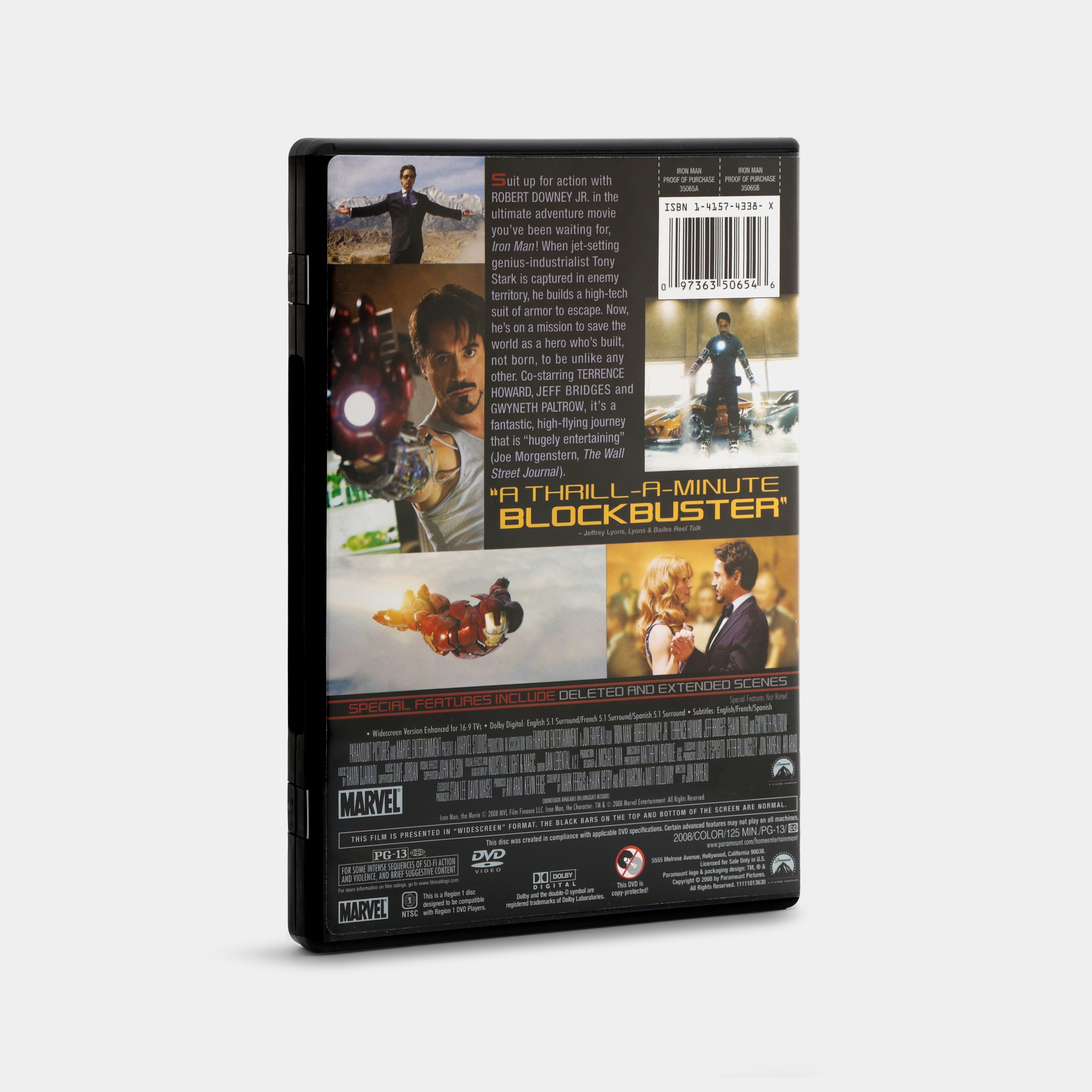 Iron Man DVD