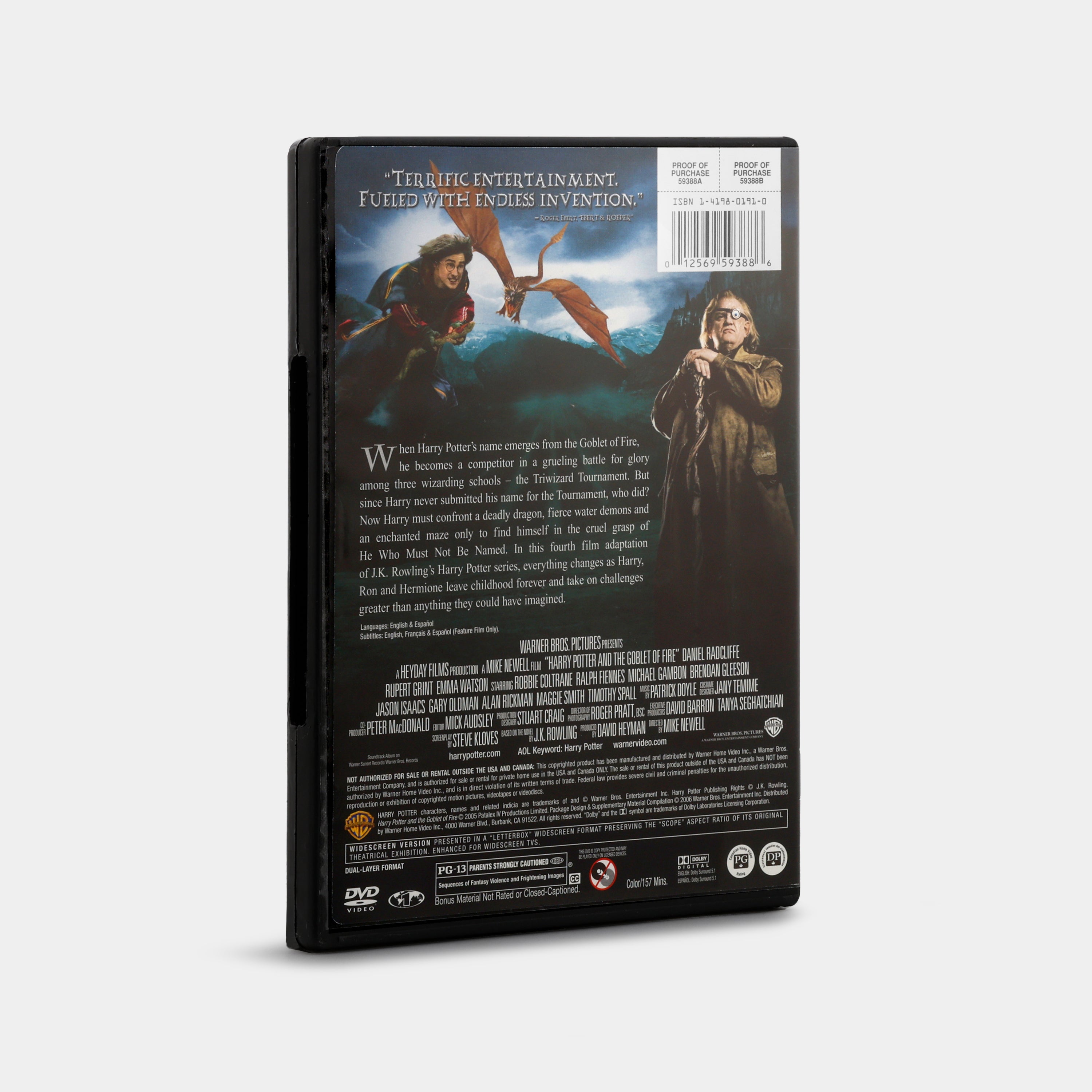 Harry Potter and the Goblet of Fire (Widescreen Edition) DVD