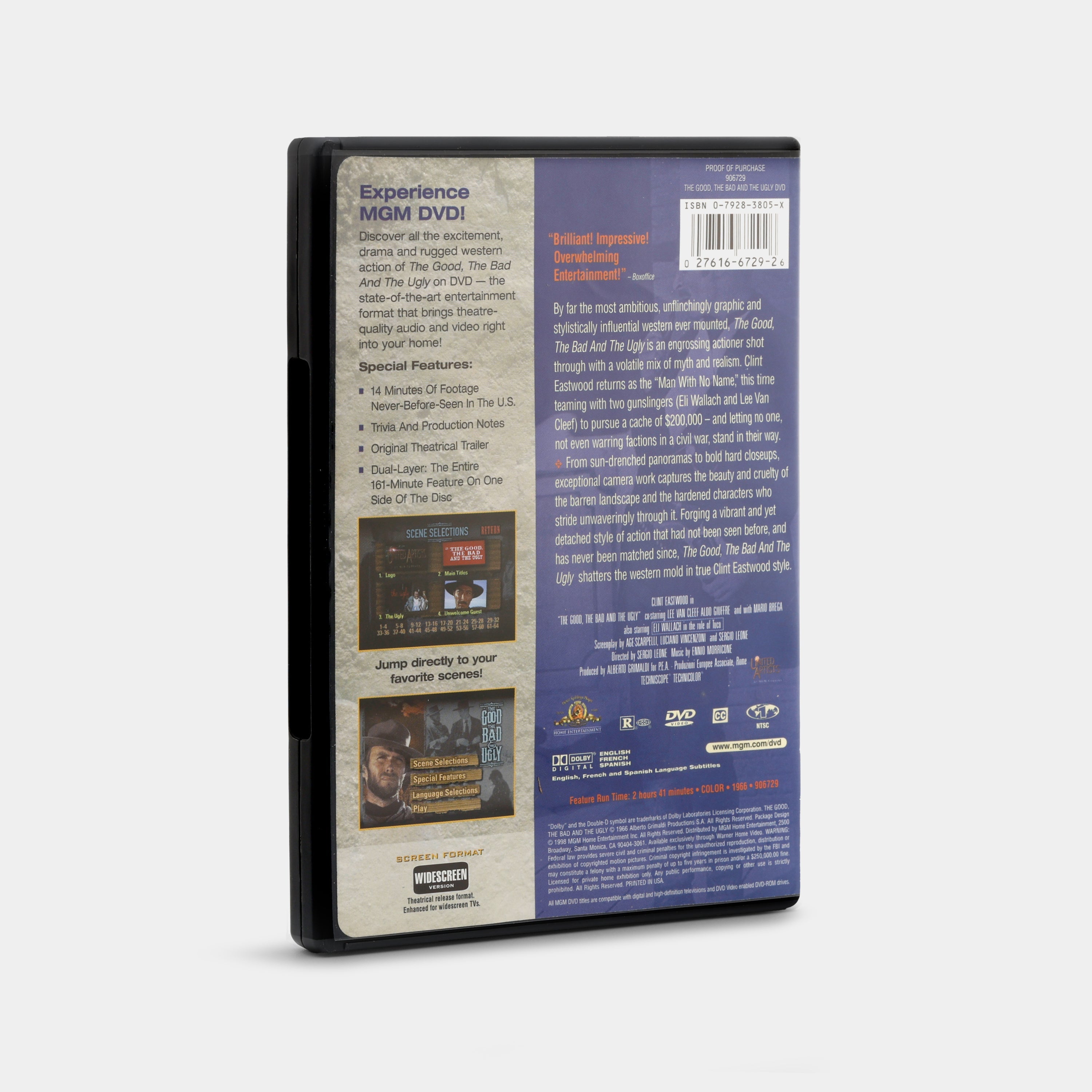 The Good, the Bad and the Ugly DVD