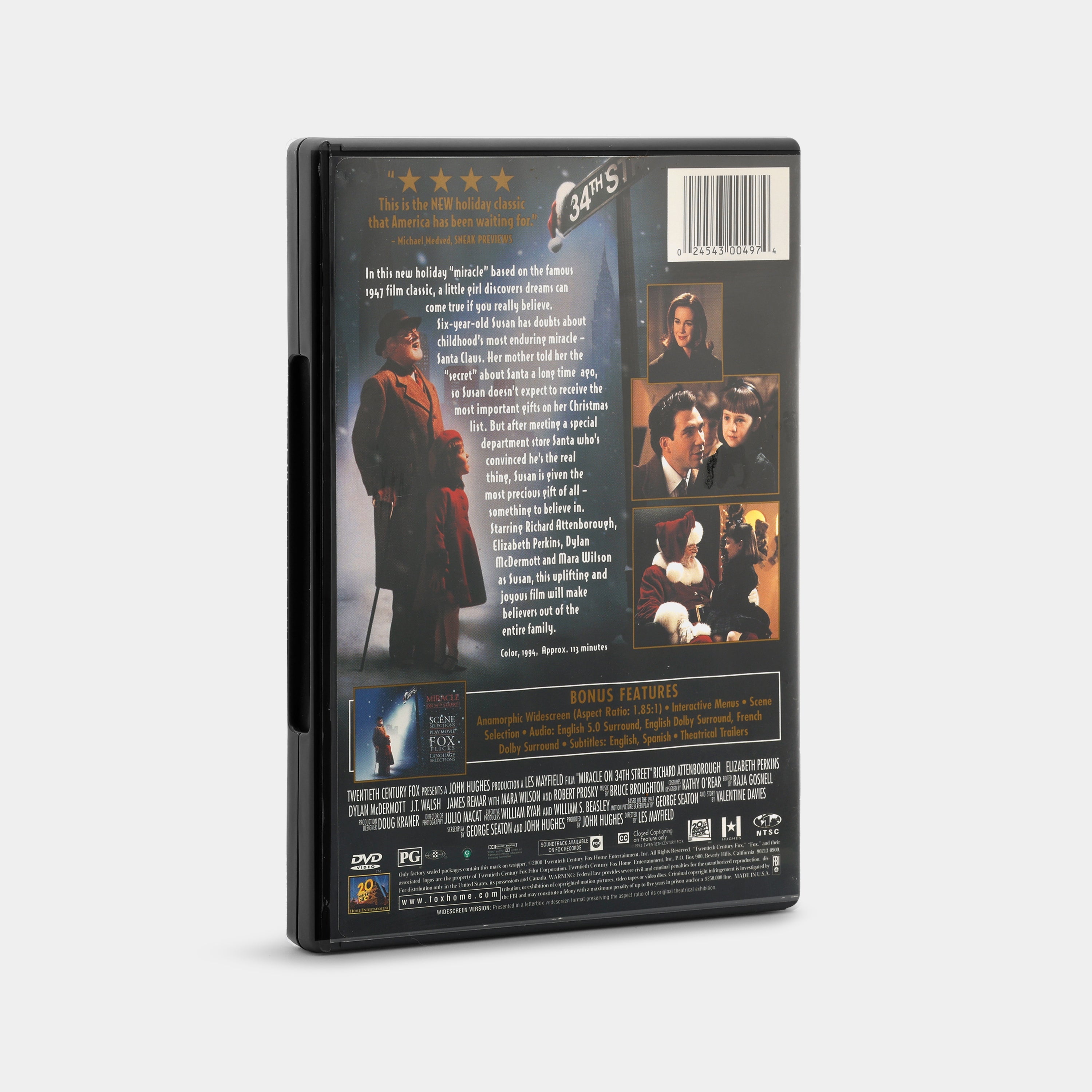 Miracle on 34th Street DVD