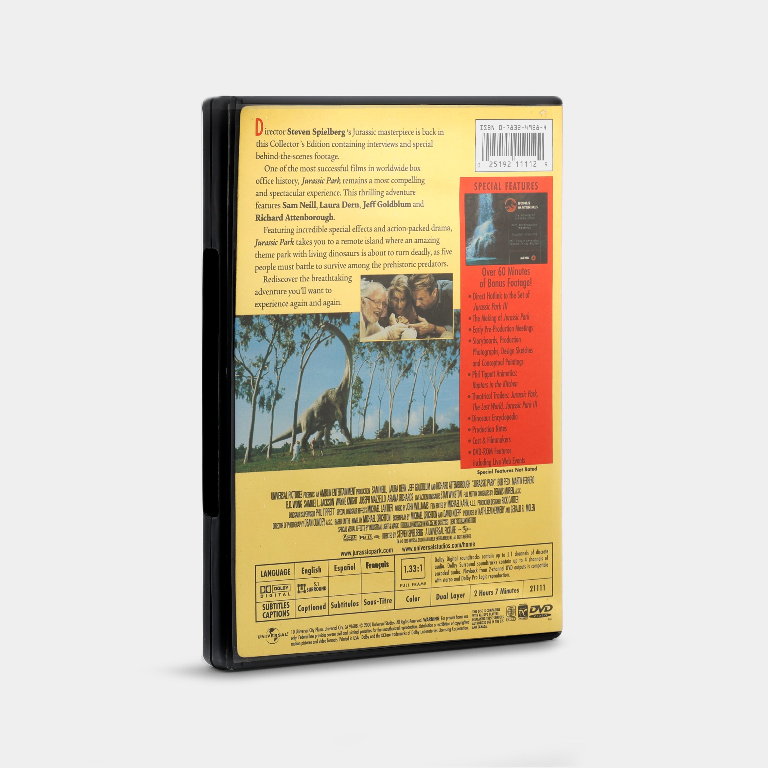 Jurassic Park (Collector's Edition, Full Screen) DVD