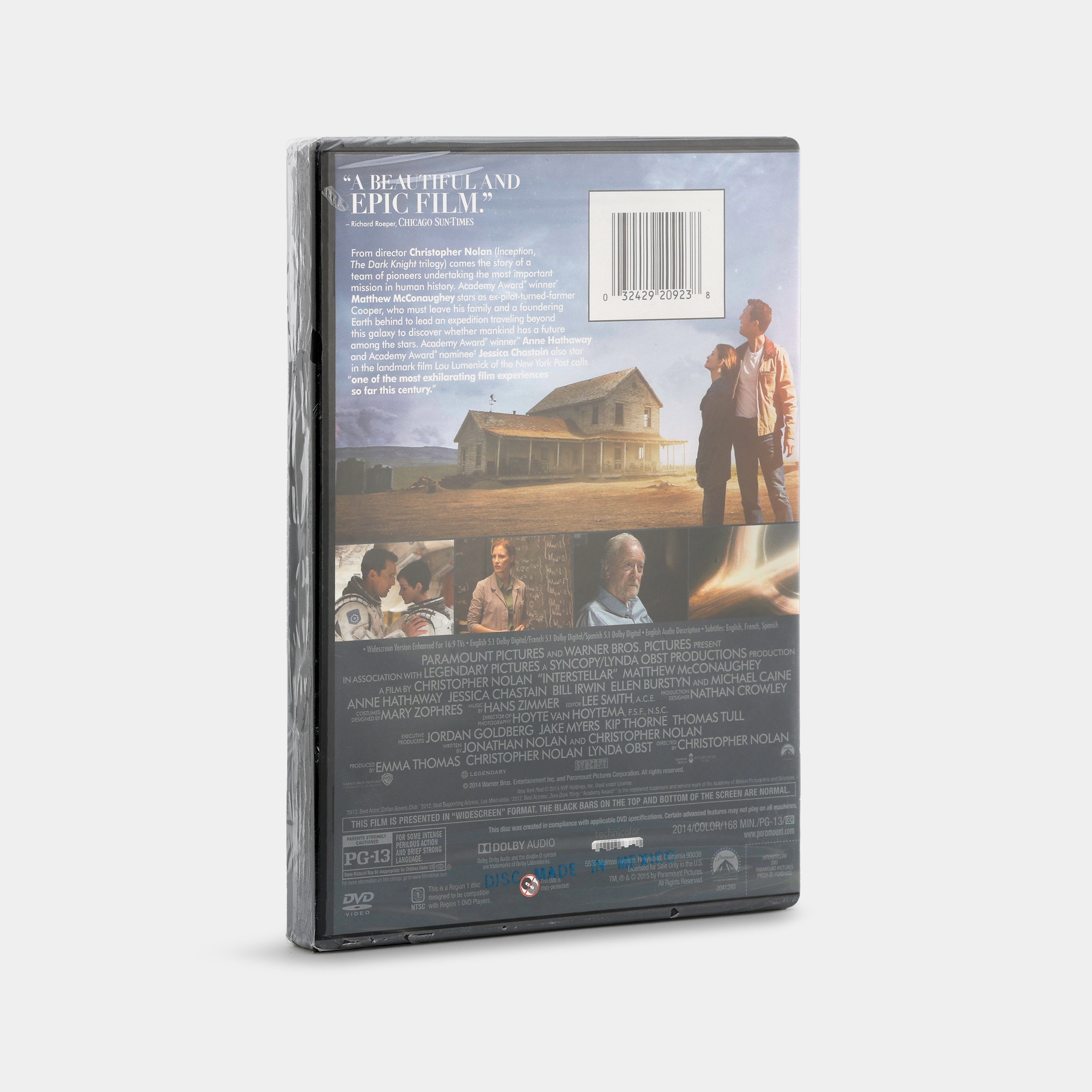 Interstellar (Sealed) DVD