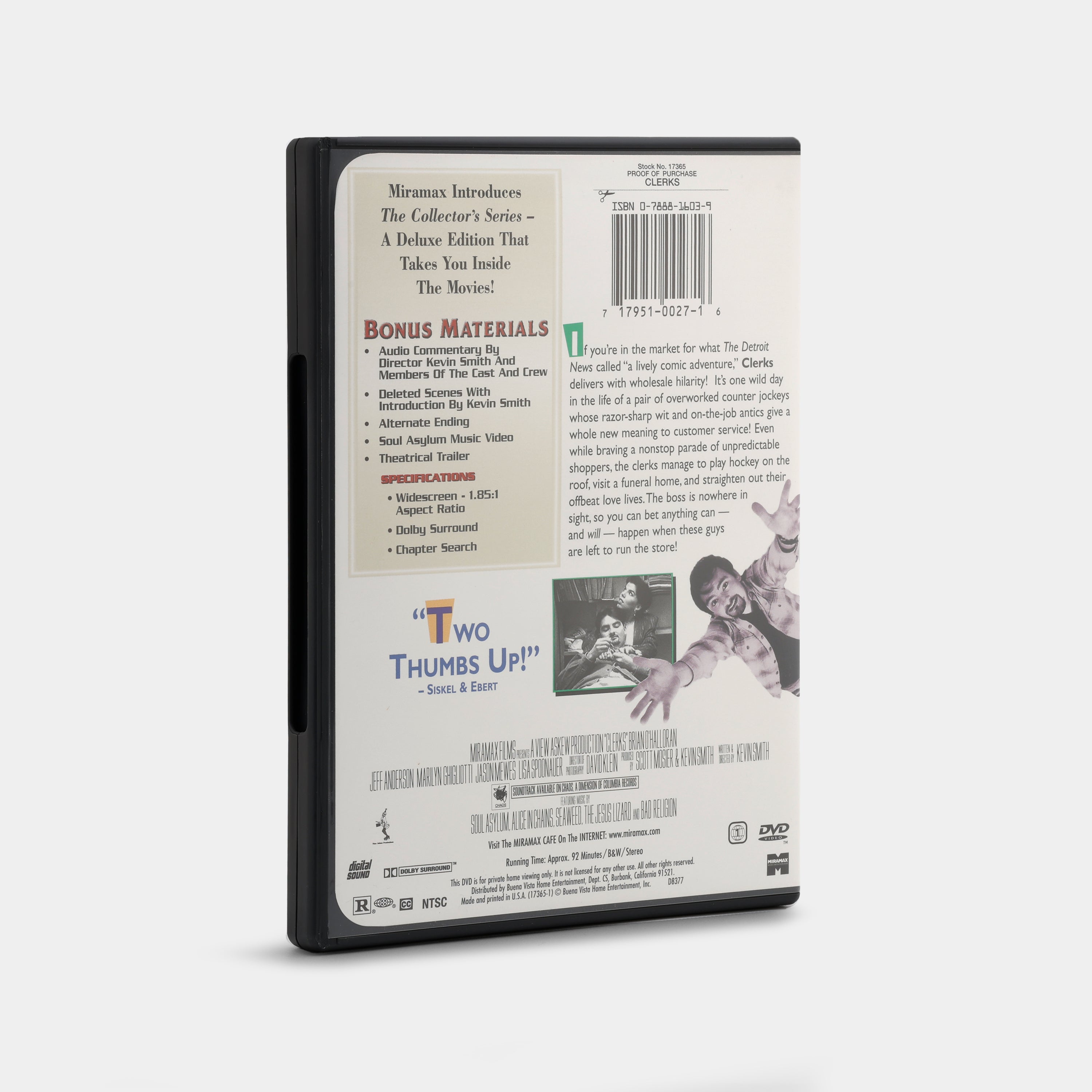 Clerks (Widescreen Edition) DVD