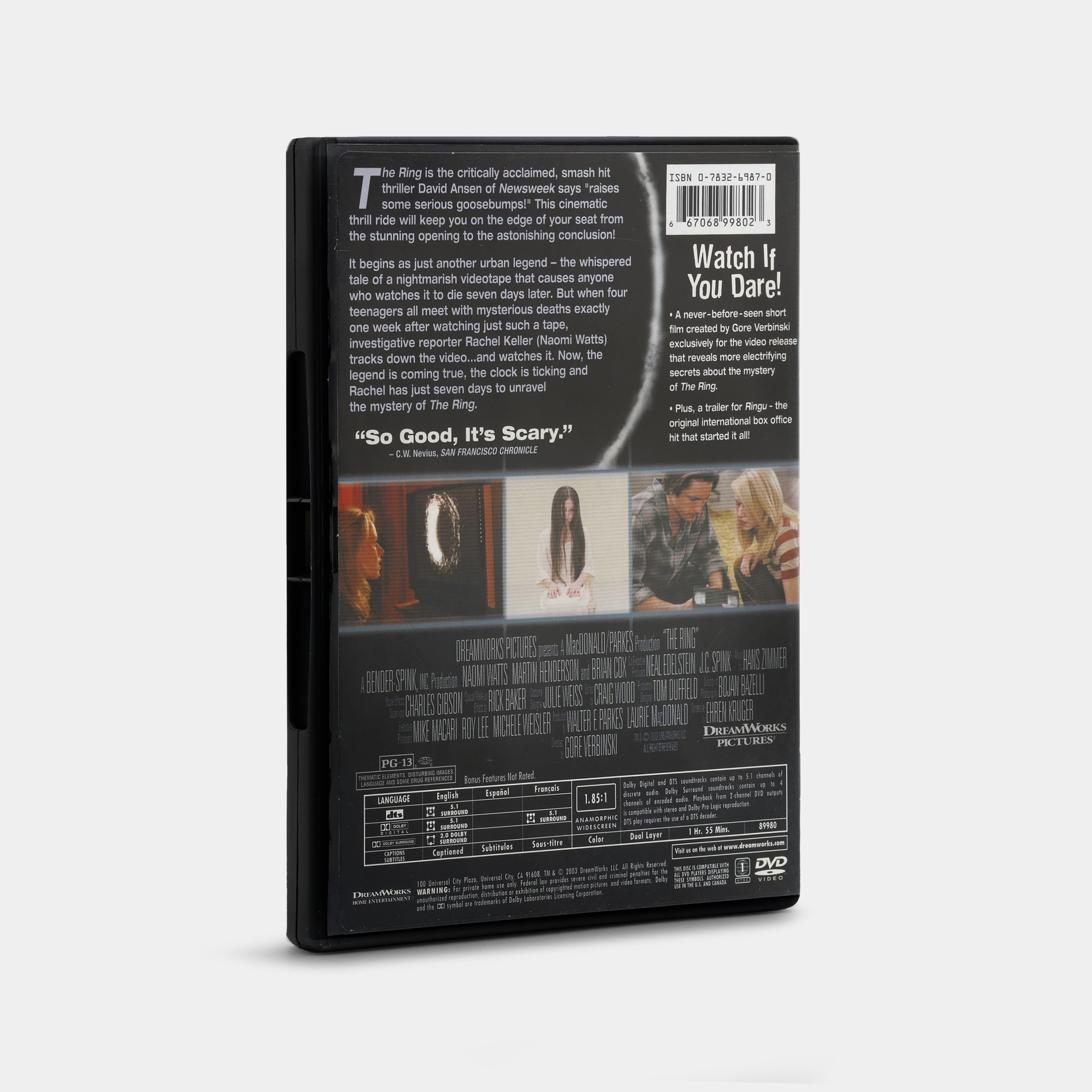 The Ring (Widescreen Edition) DVD