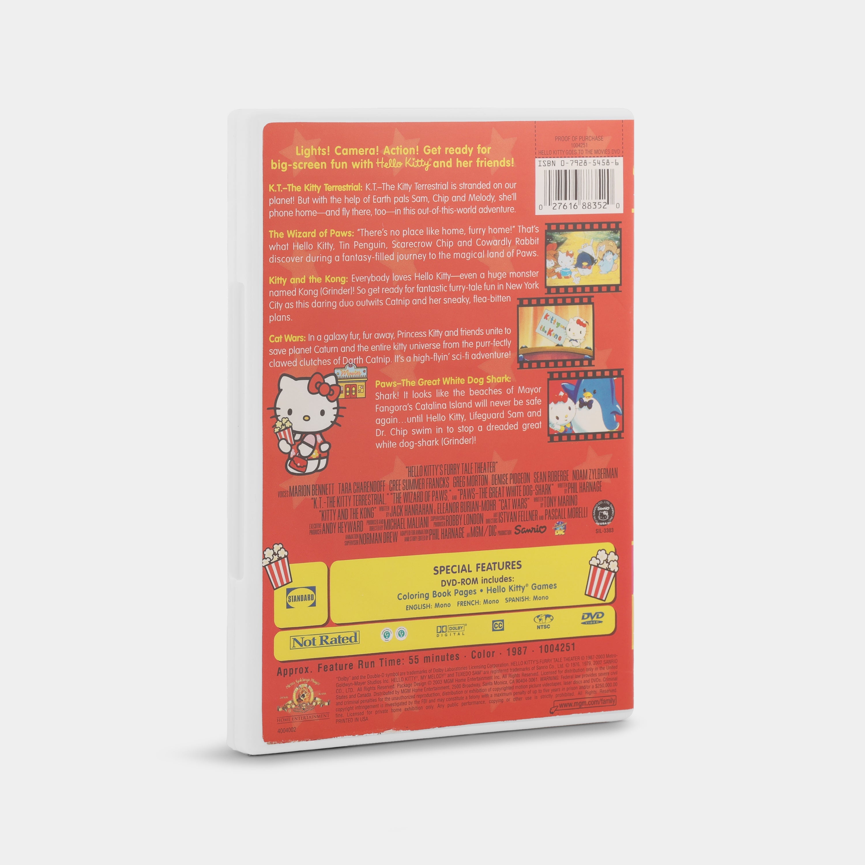 Hello Kitty Goes to the Movies DVD