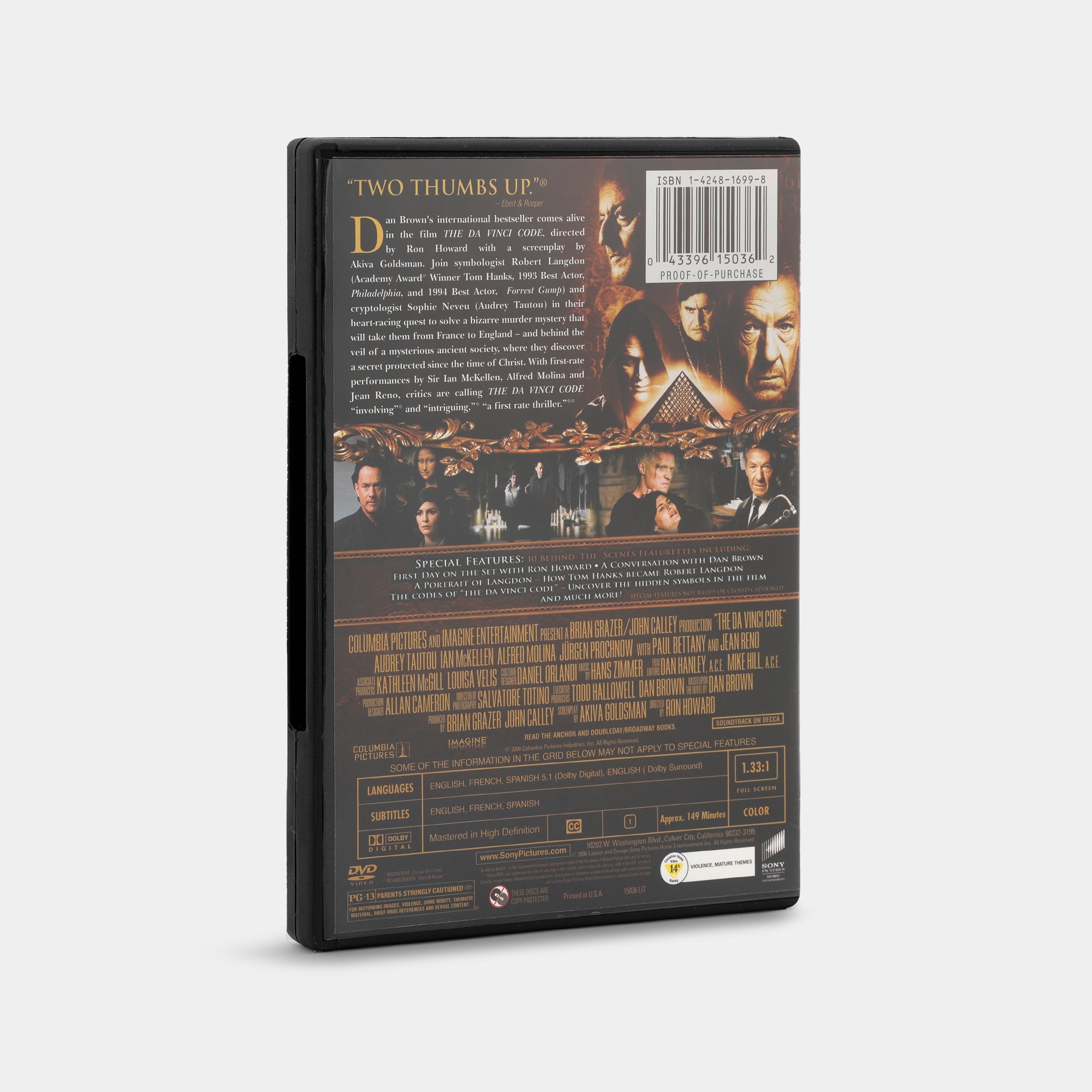 The Da Vinci Code (Full Screen Special Edition) 2-Disc DVD