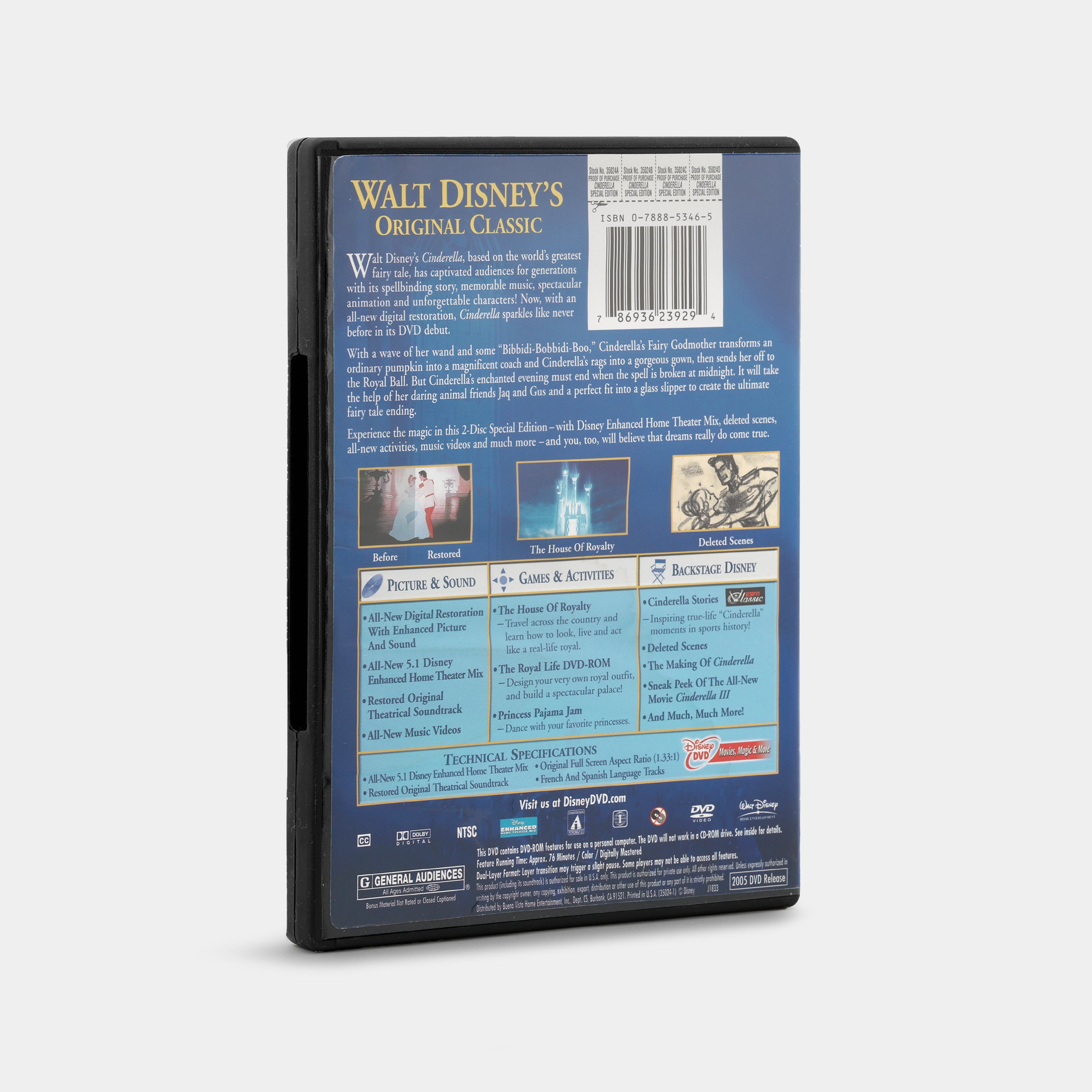 Cinderella (Special Platinum Edition) 2-Disc DVD