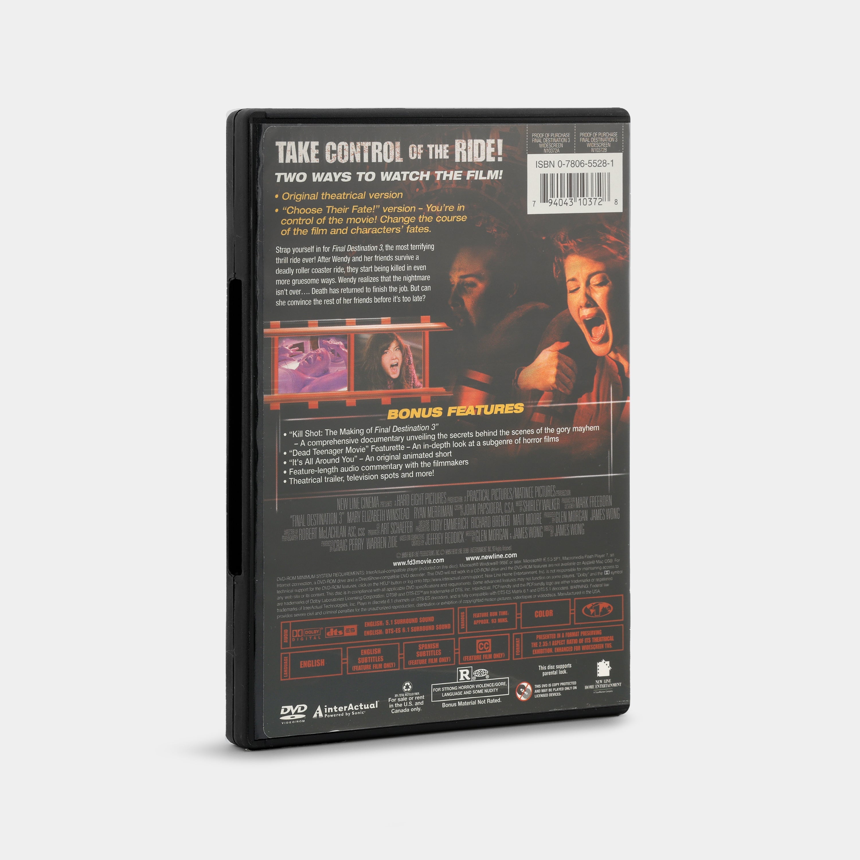 Final Destination 3 (Thrill Ride Edition, Widescreen) 2-Disc DVD