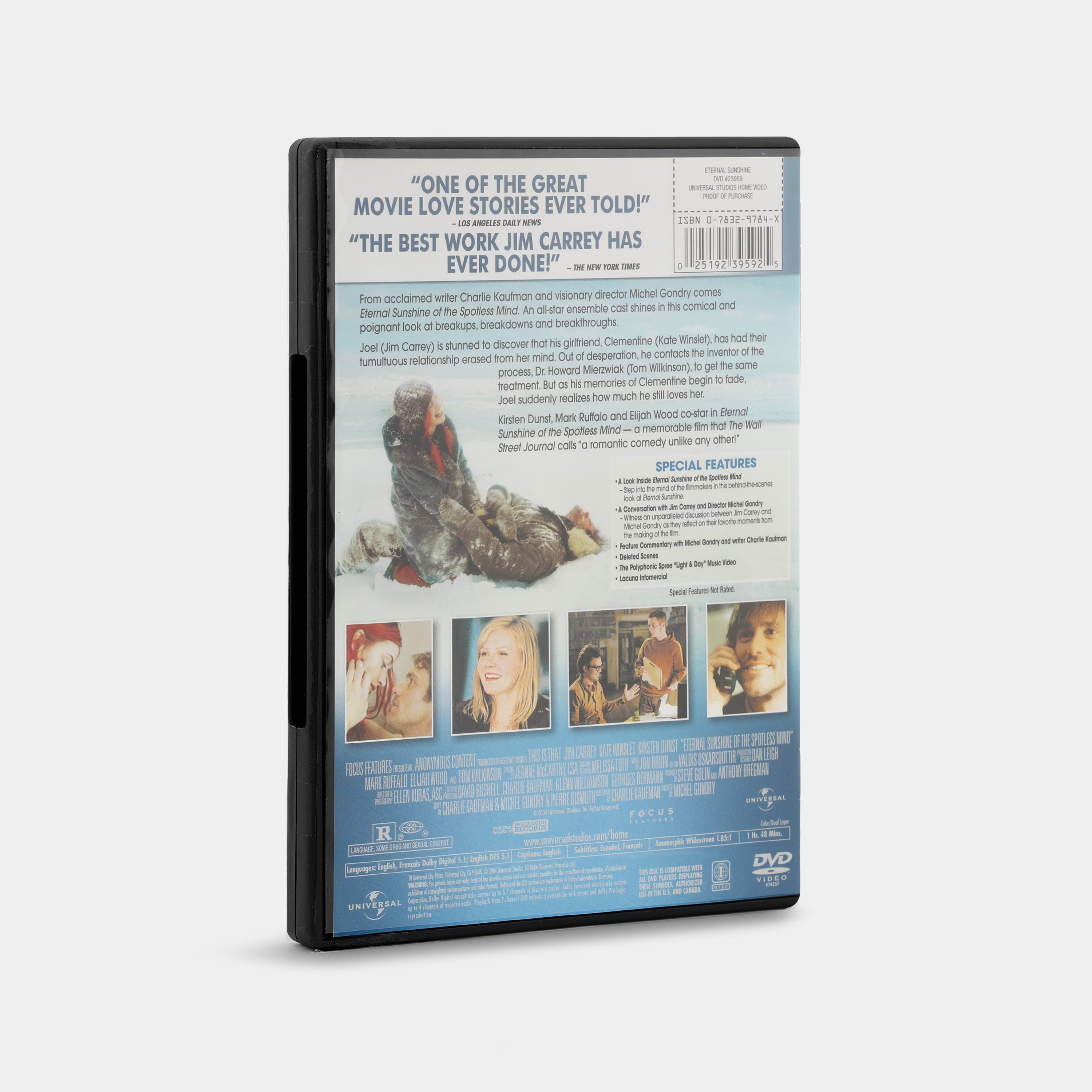 Eternal Sunshine of the Spotless Mind (Widescreen Edition) DVD
