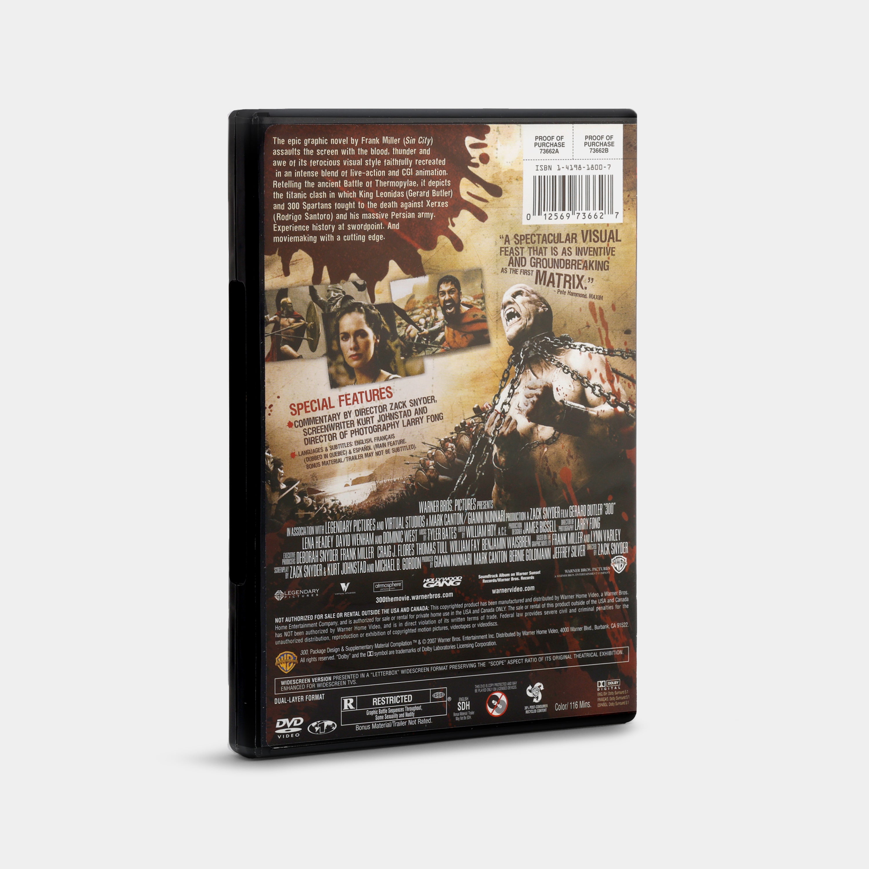 300 (Widescreen Edition) DVD