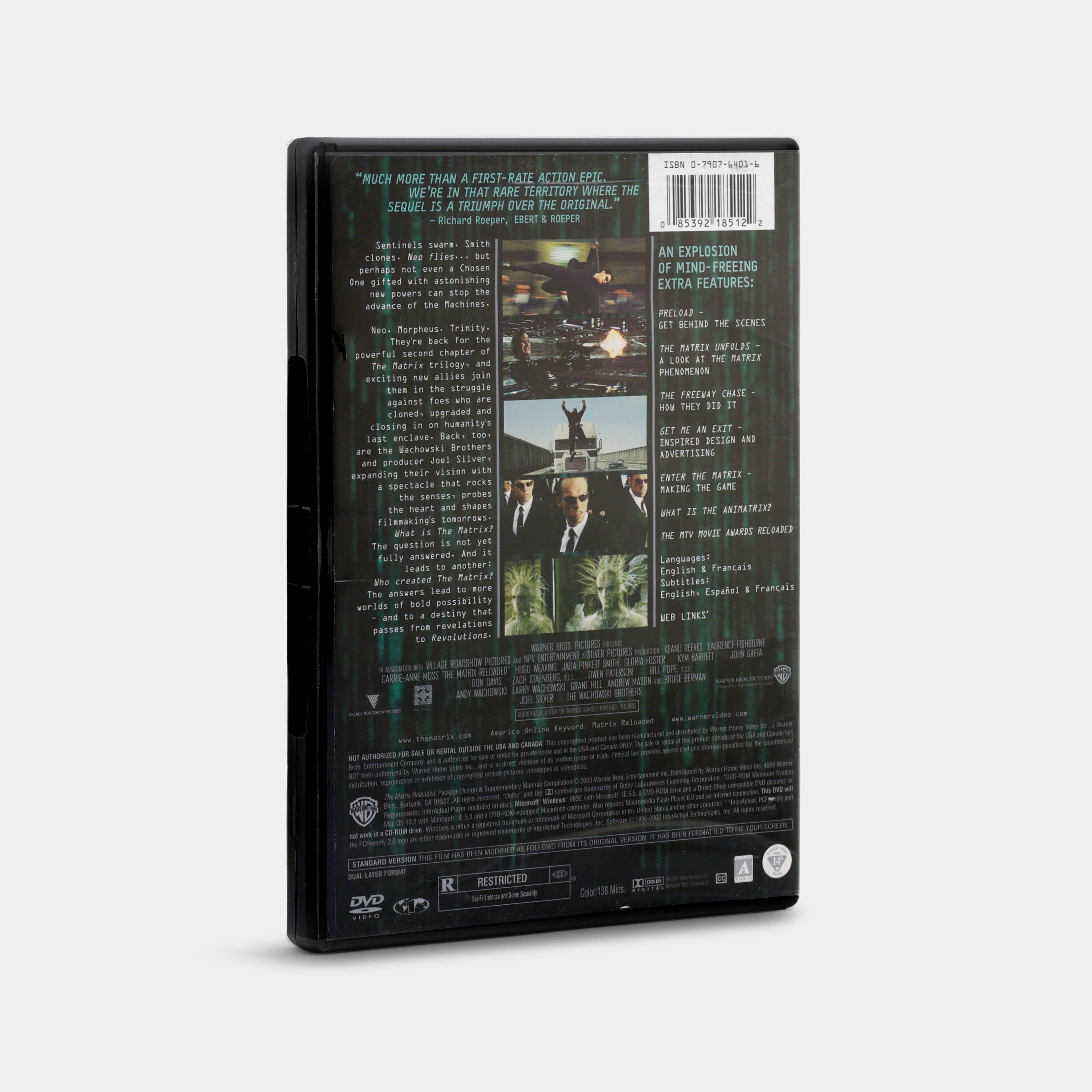 The Matrix Reloaded (Full Screen Edition) DVD