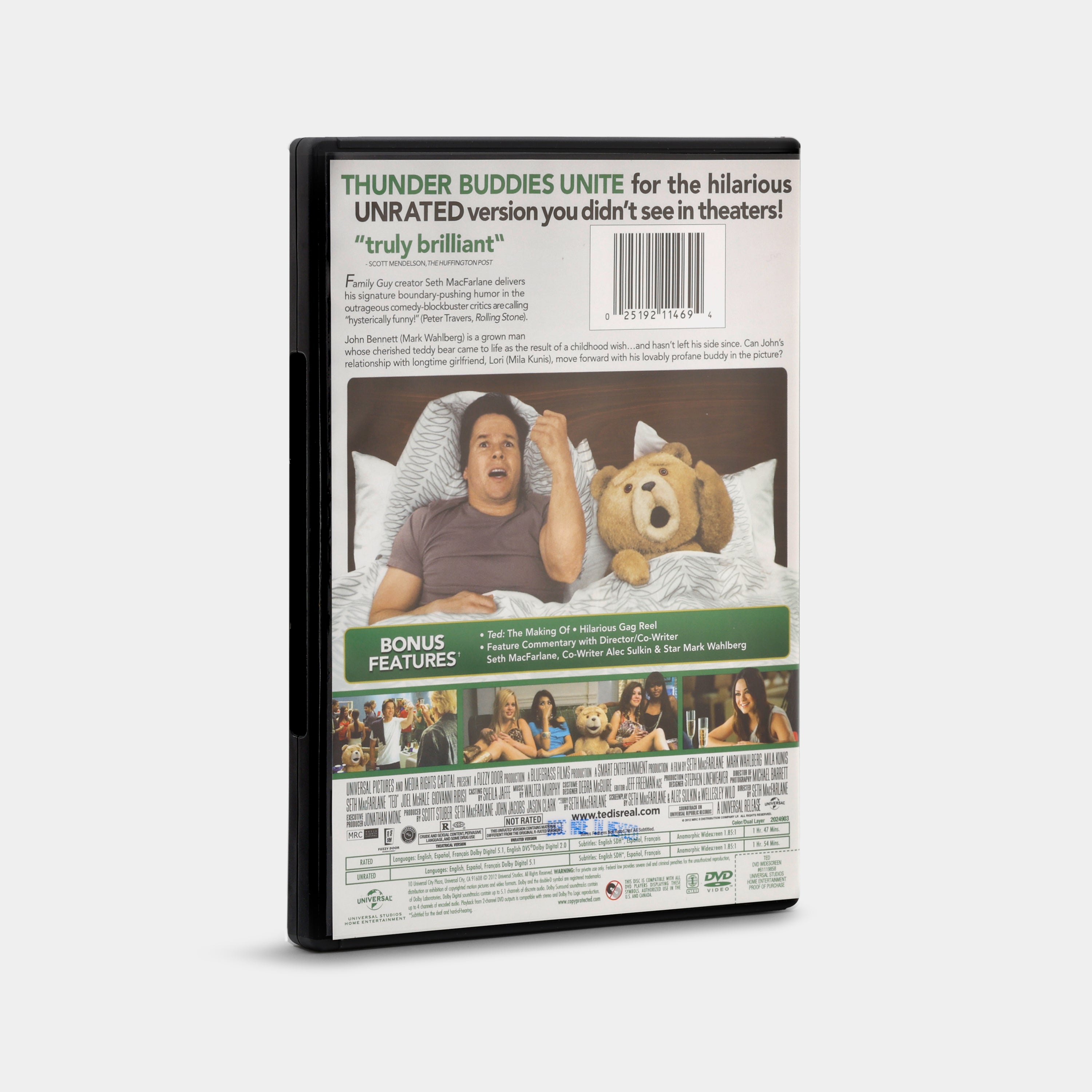 Ted (Unrated) DVD