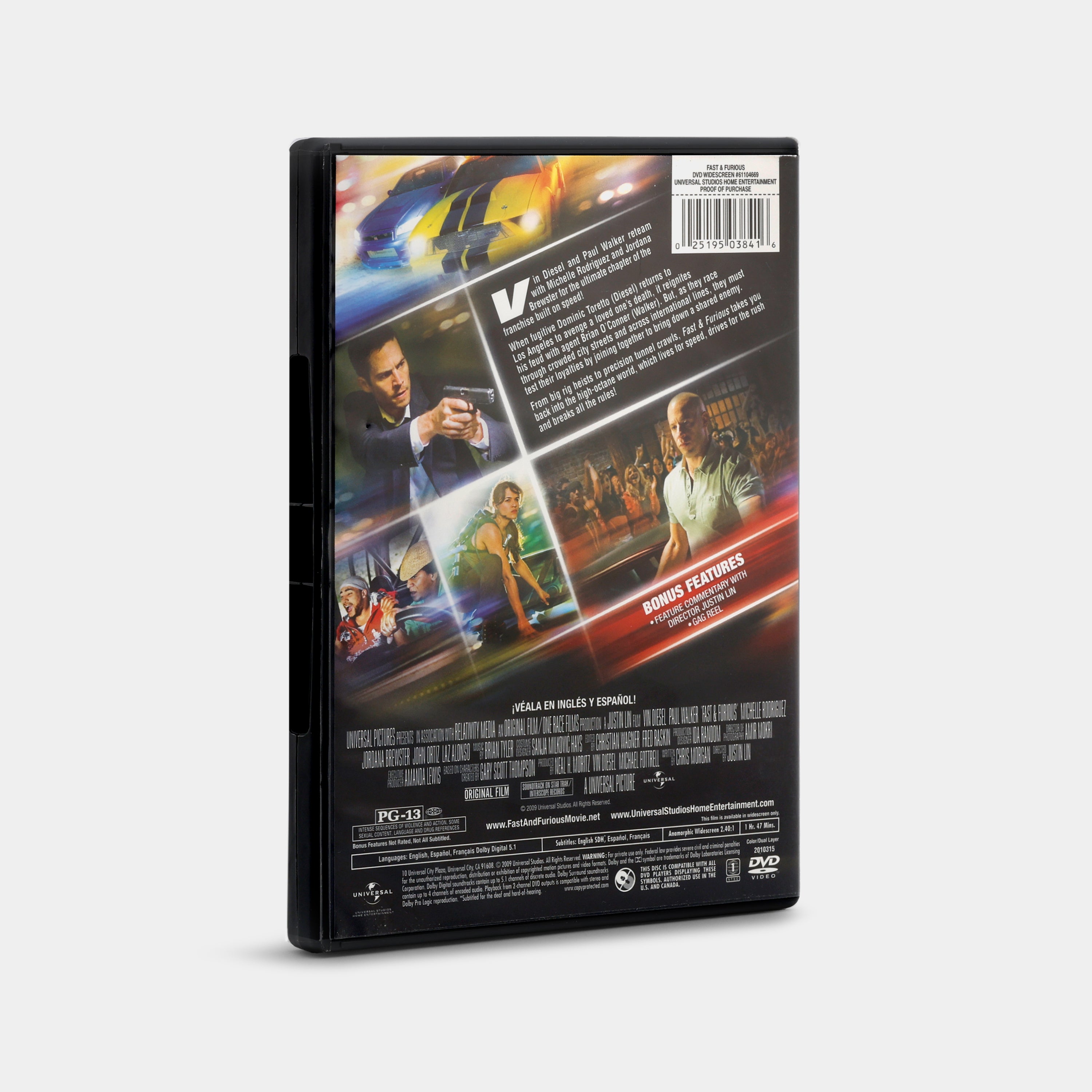 Fast & Furious DVD