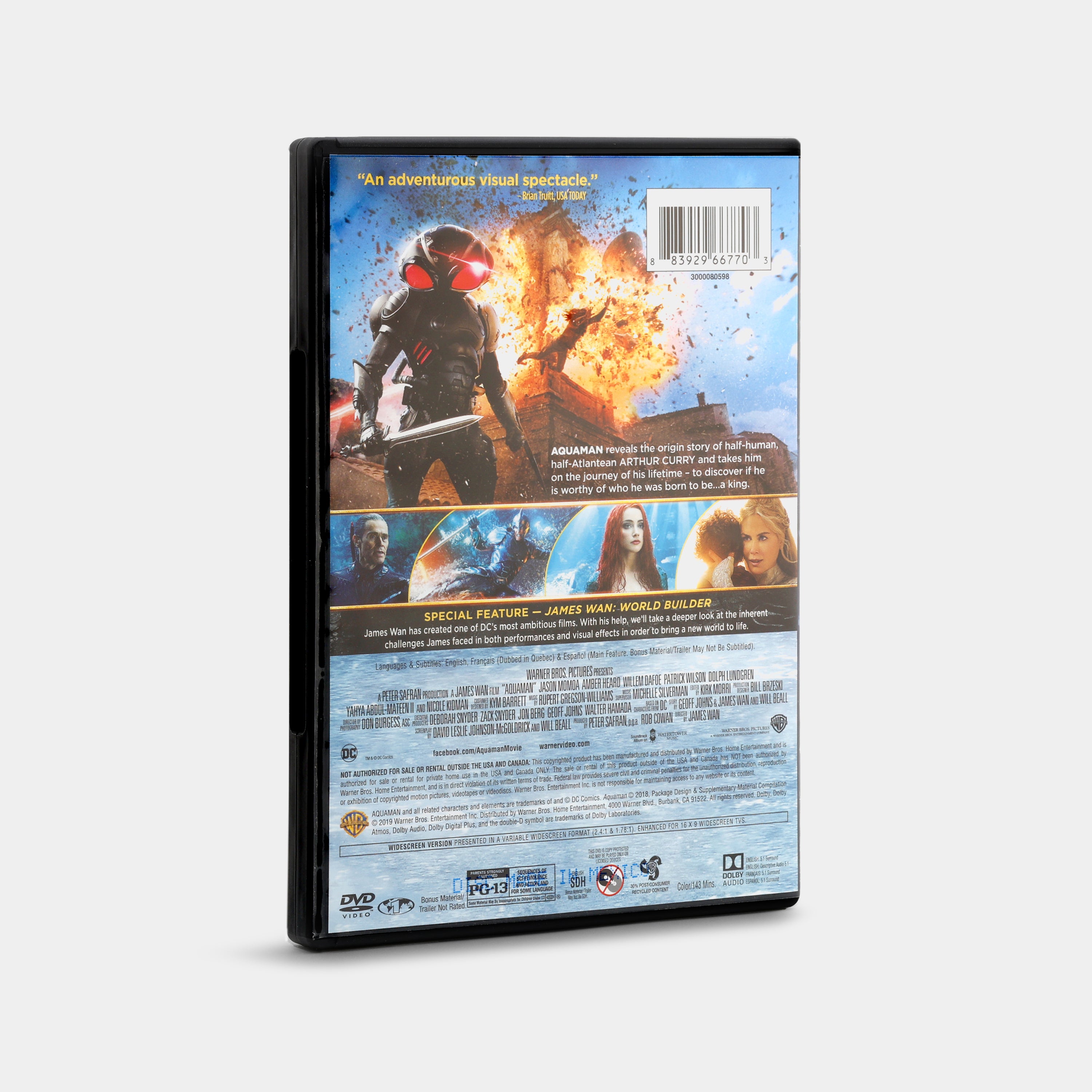 Aquaman DVD