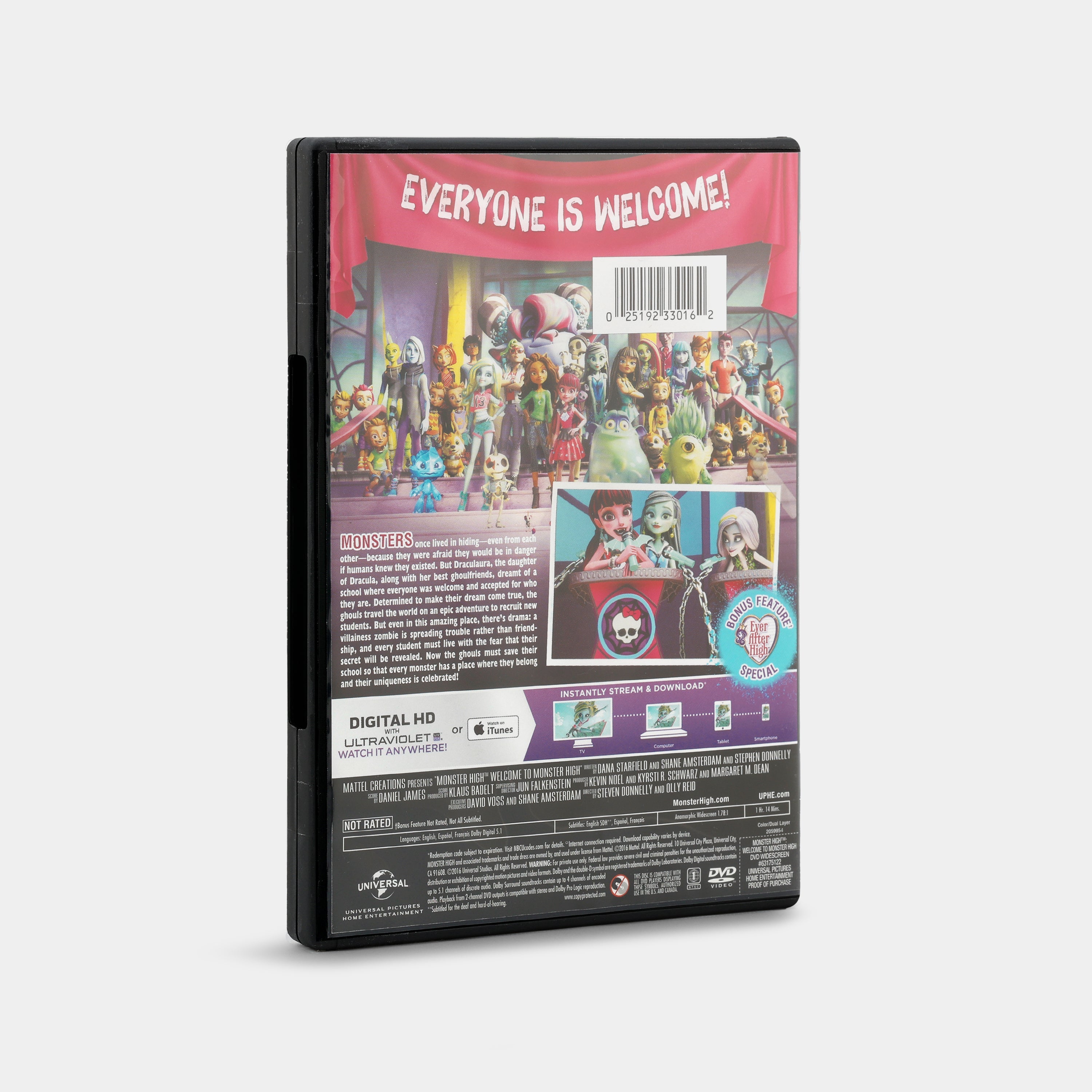 Monster High: Welcome to Monster High DVD
