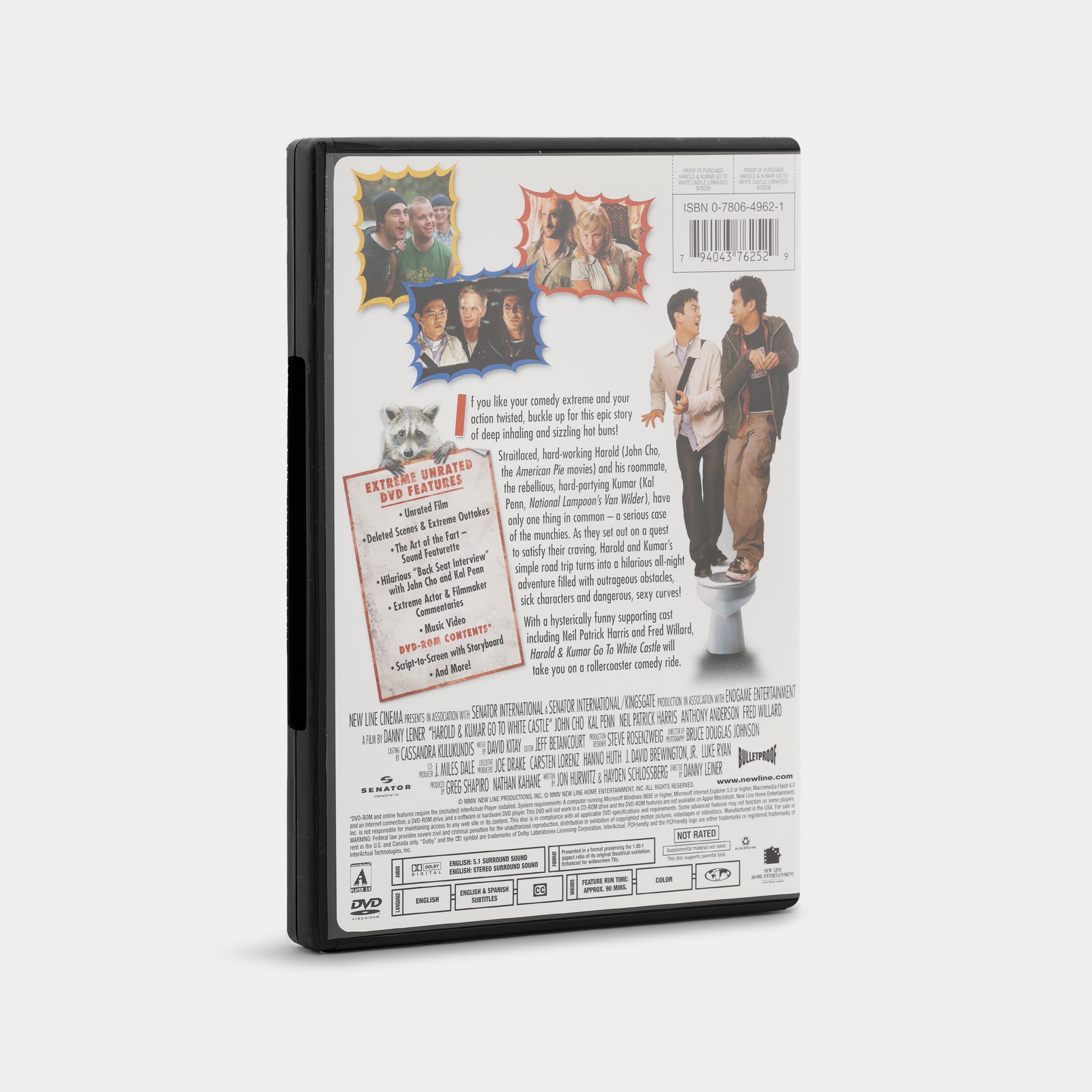 Harold & Kumar Go to White Castle (Extreme Unrated Edition) DVD