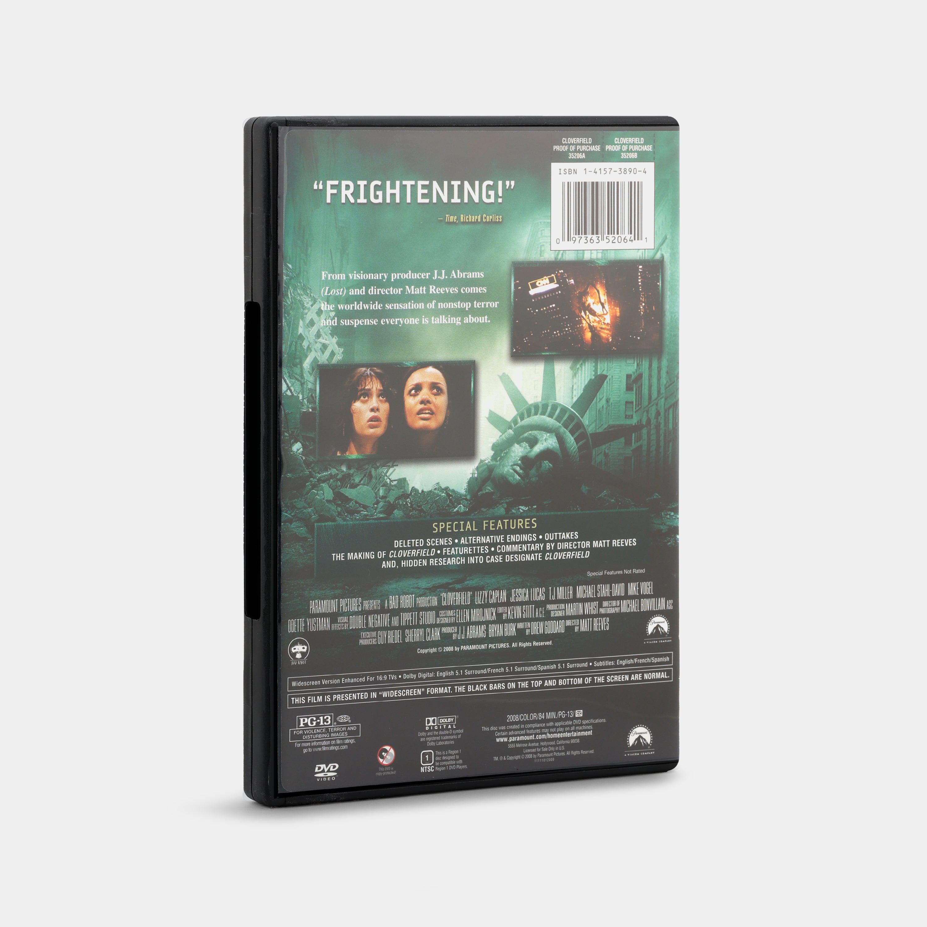 Cloverfield DVD