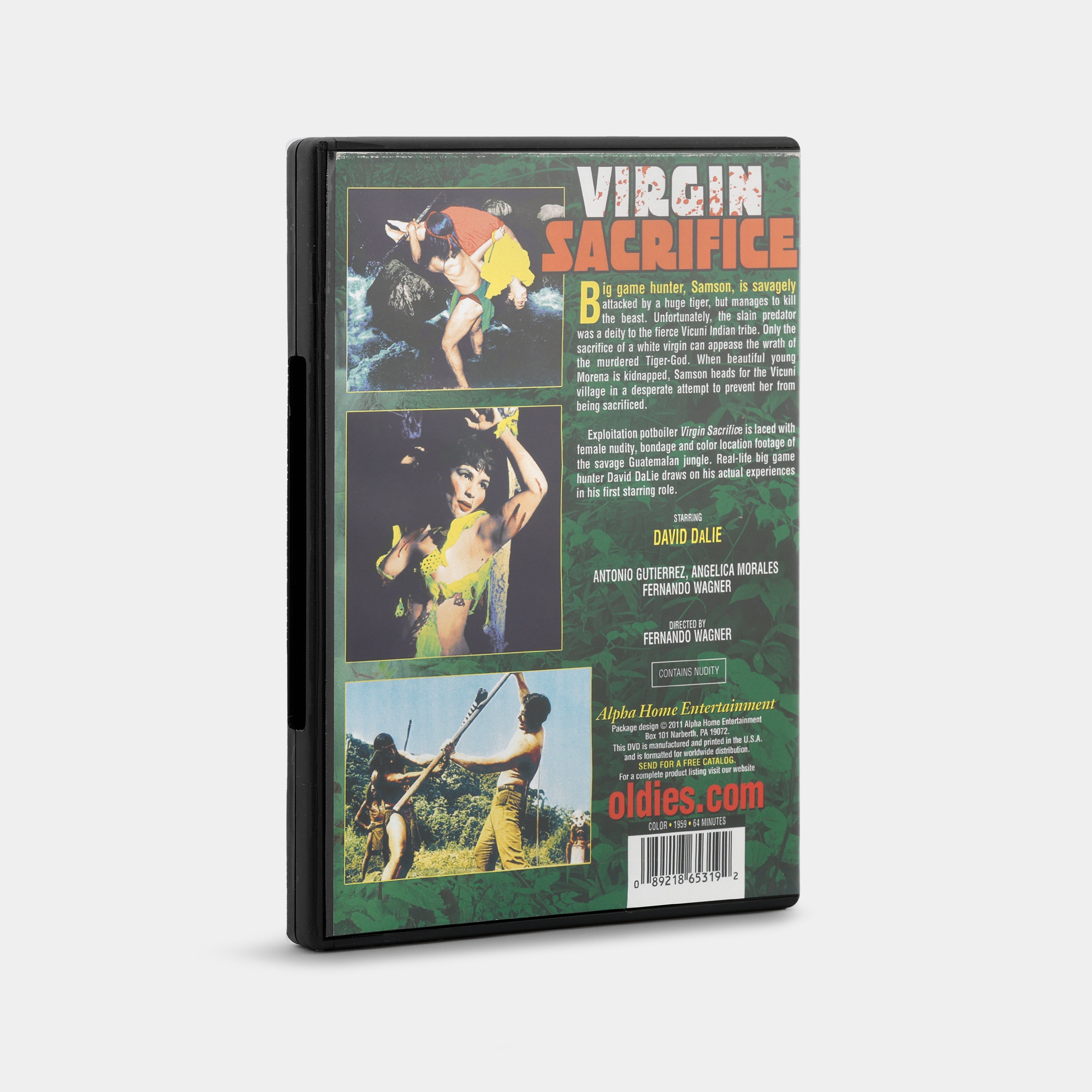 The Virgin Sacrifice DVD