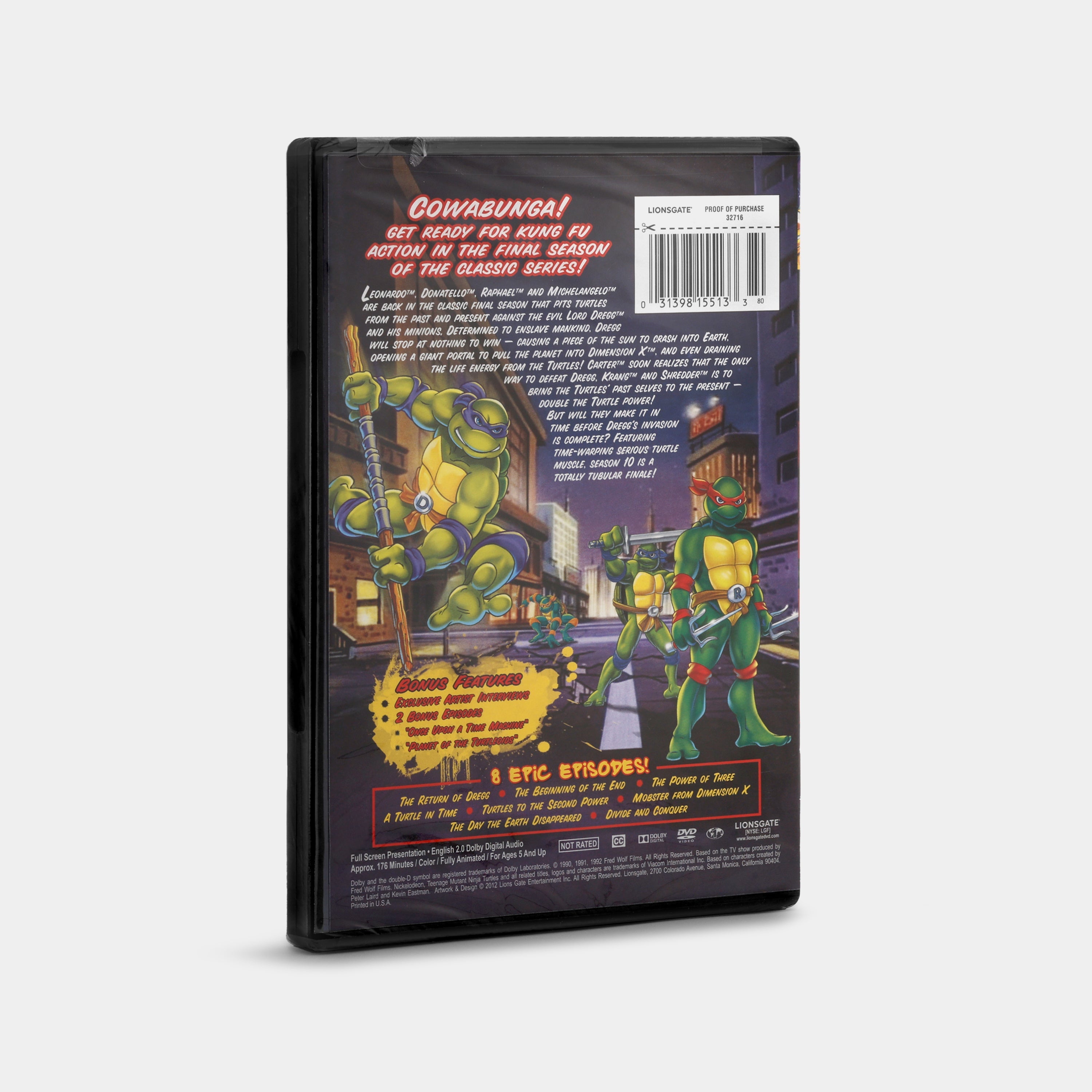 Teenage Mutant Ninja Turtles: The Complete Final Season (Sealed) DVD