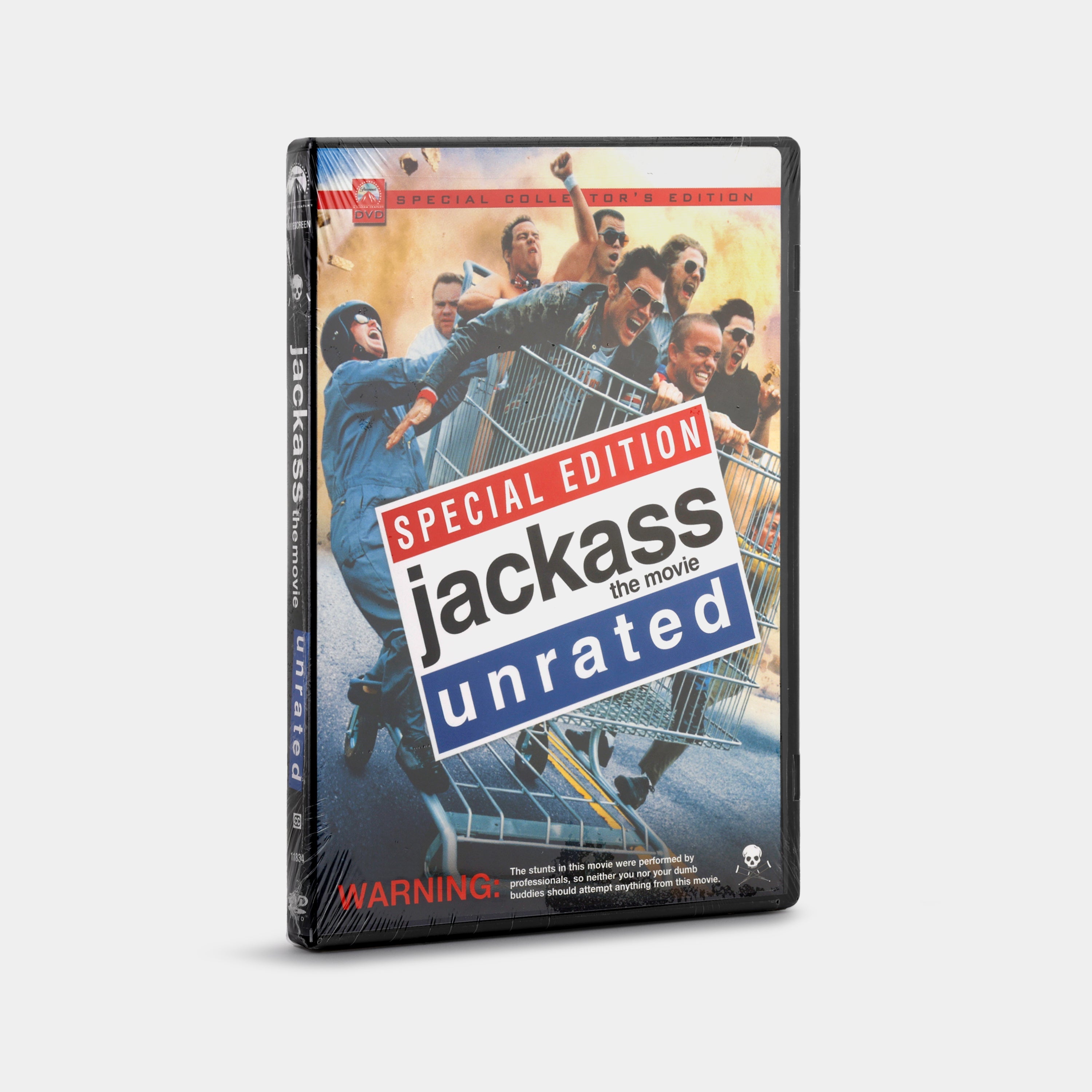 Jackass: The Movie (Special Edition Unrated, Sealed) DVD