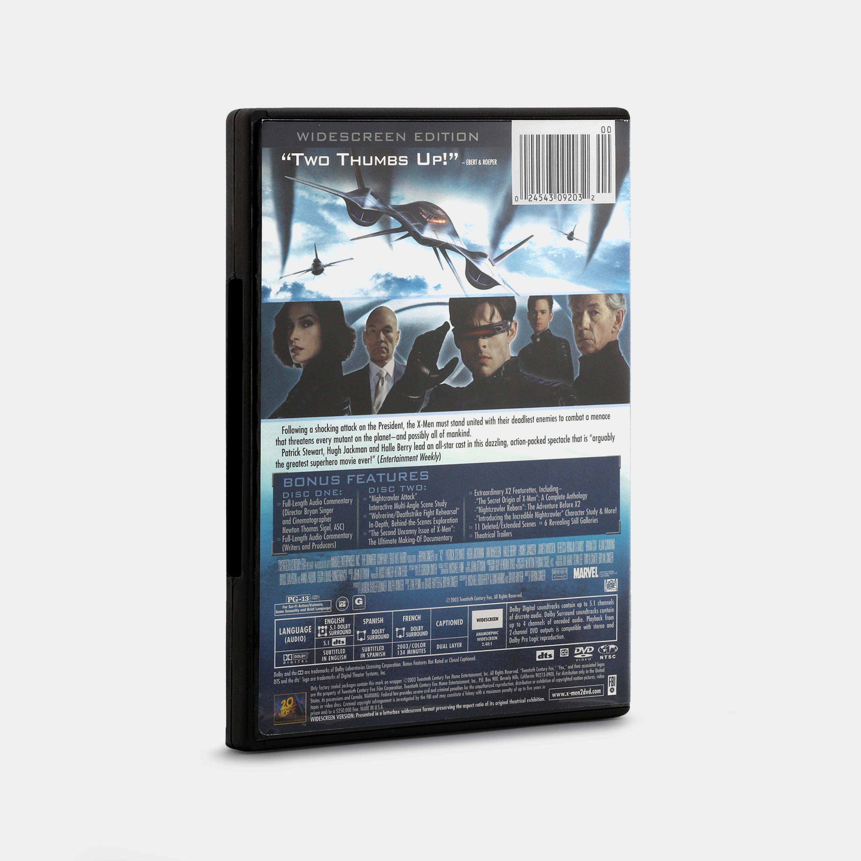 X2: X-Men United (Widescreen) DVD