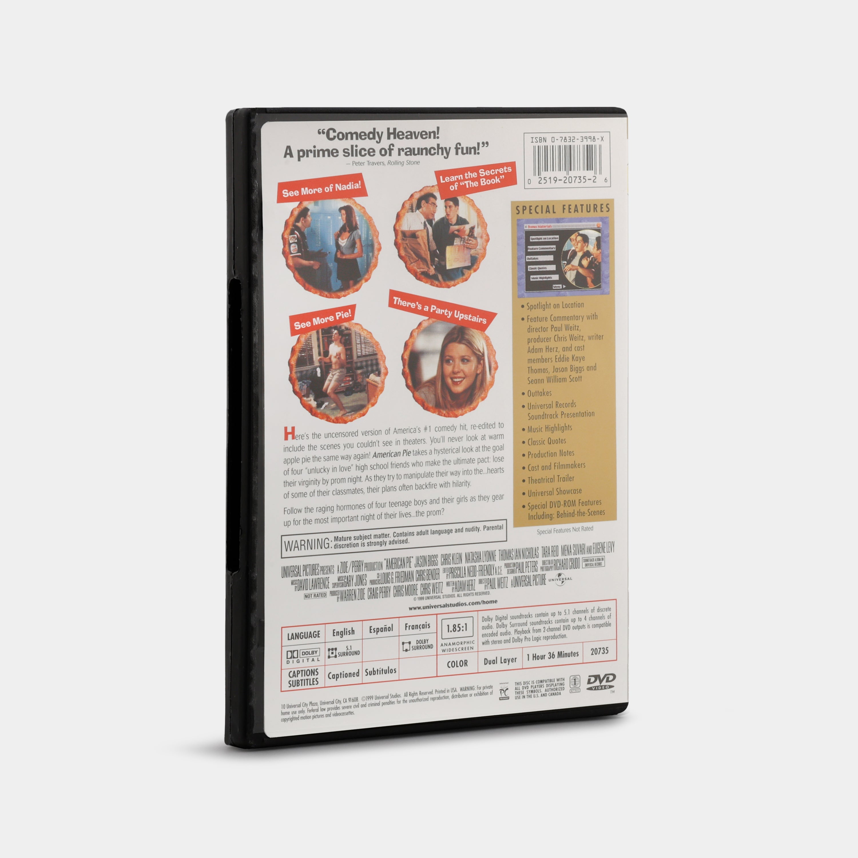 American Pie (Widescreen Collector's Edition) (Unrated) DVD