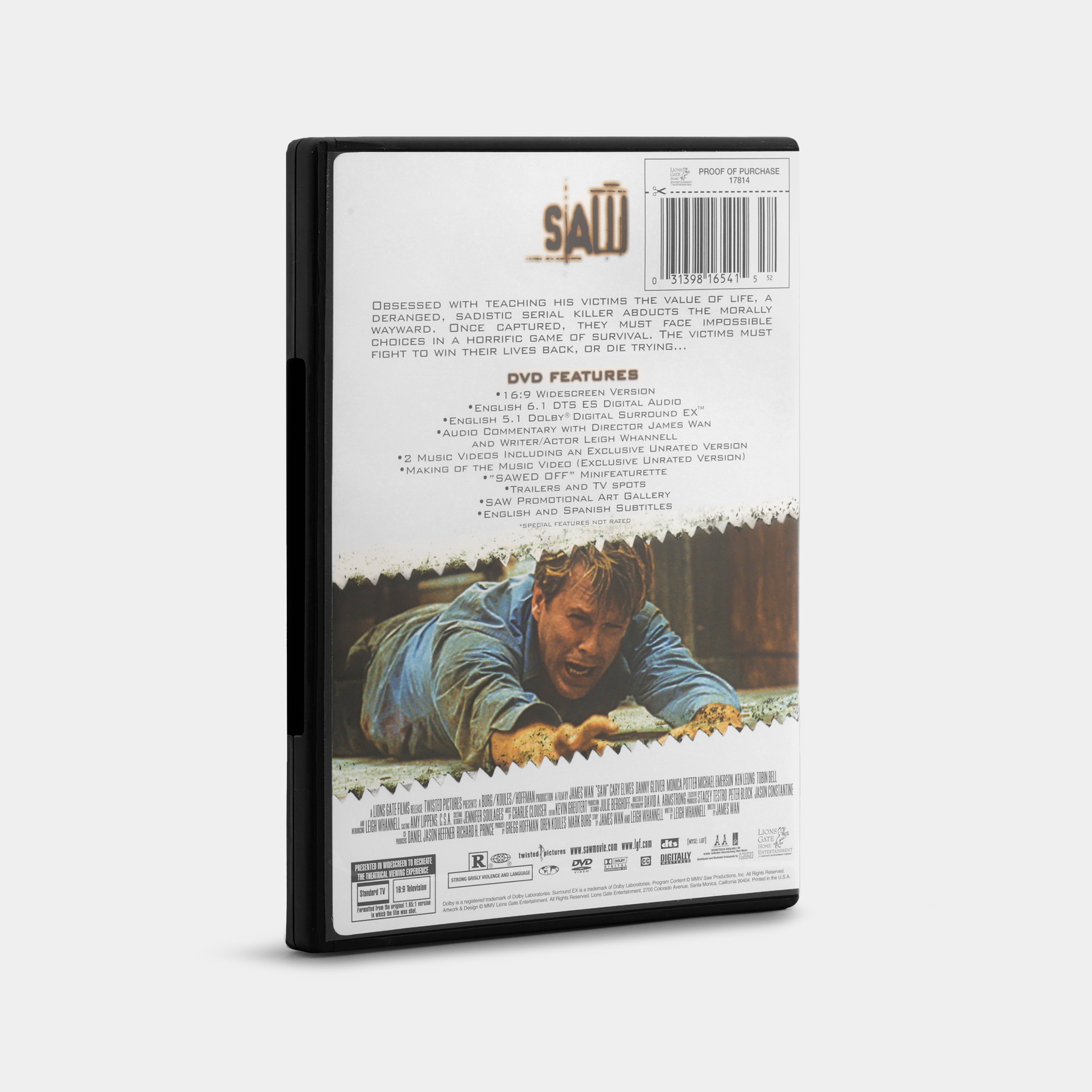 Saw (Widescreen) DVD