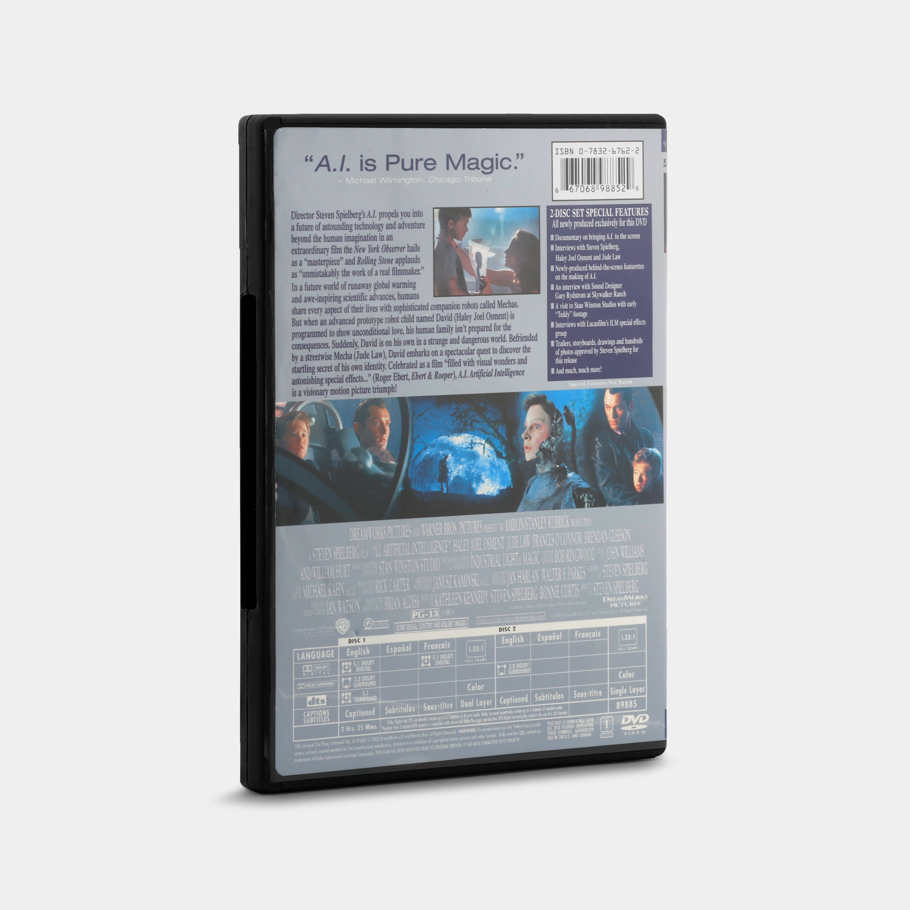 A.I. Artificial Intelligence (Full Screen) (2-Disc Special Edition) DVD