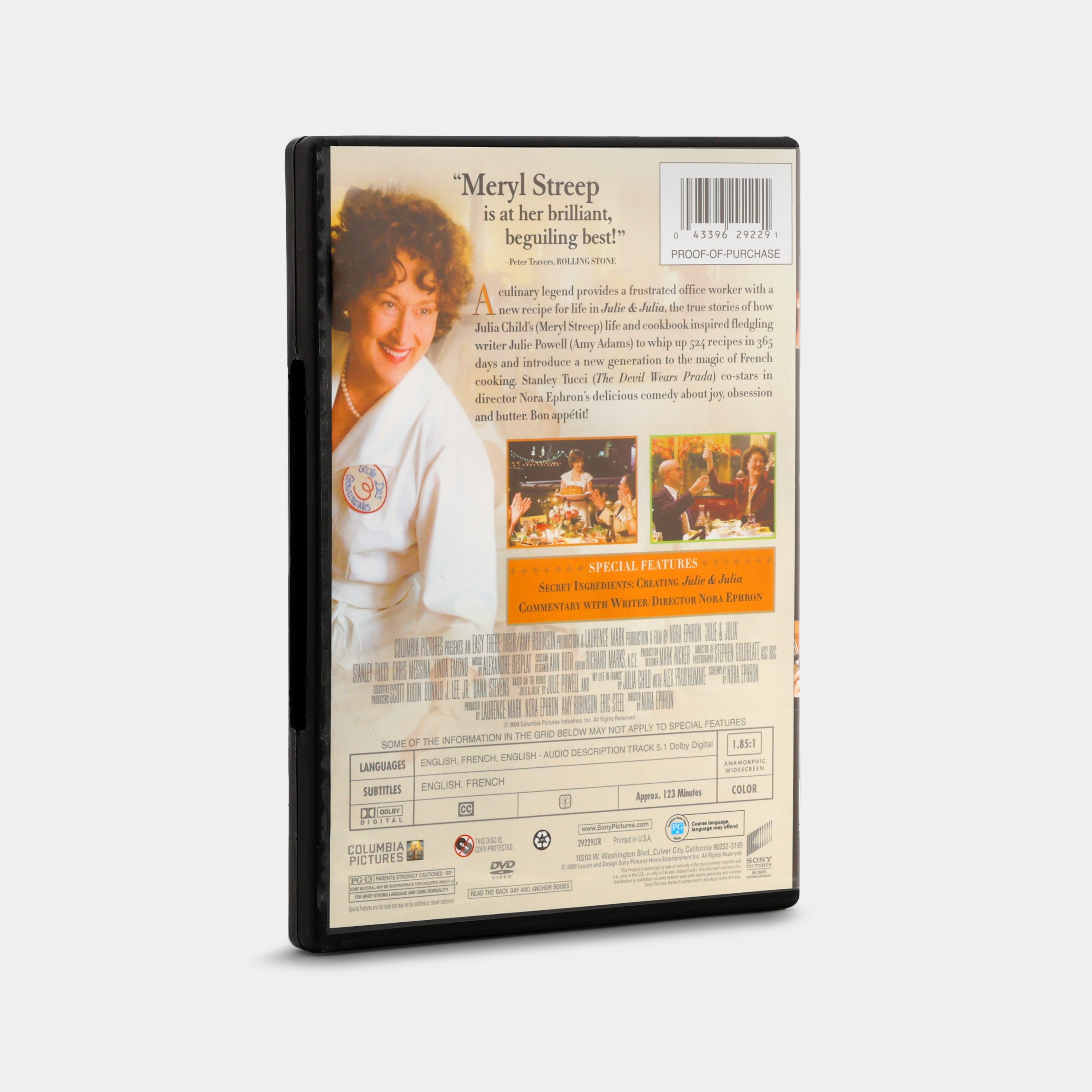 Julie & Julia (Widescreen) DVD