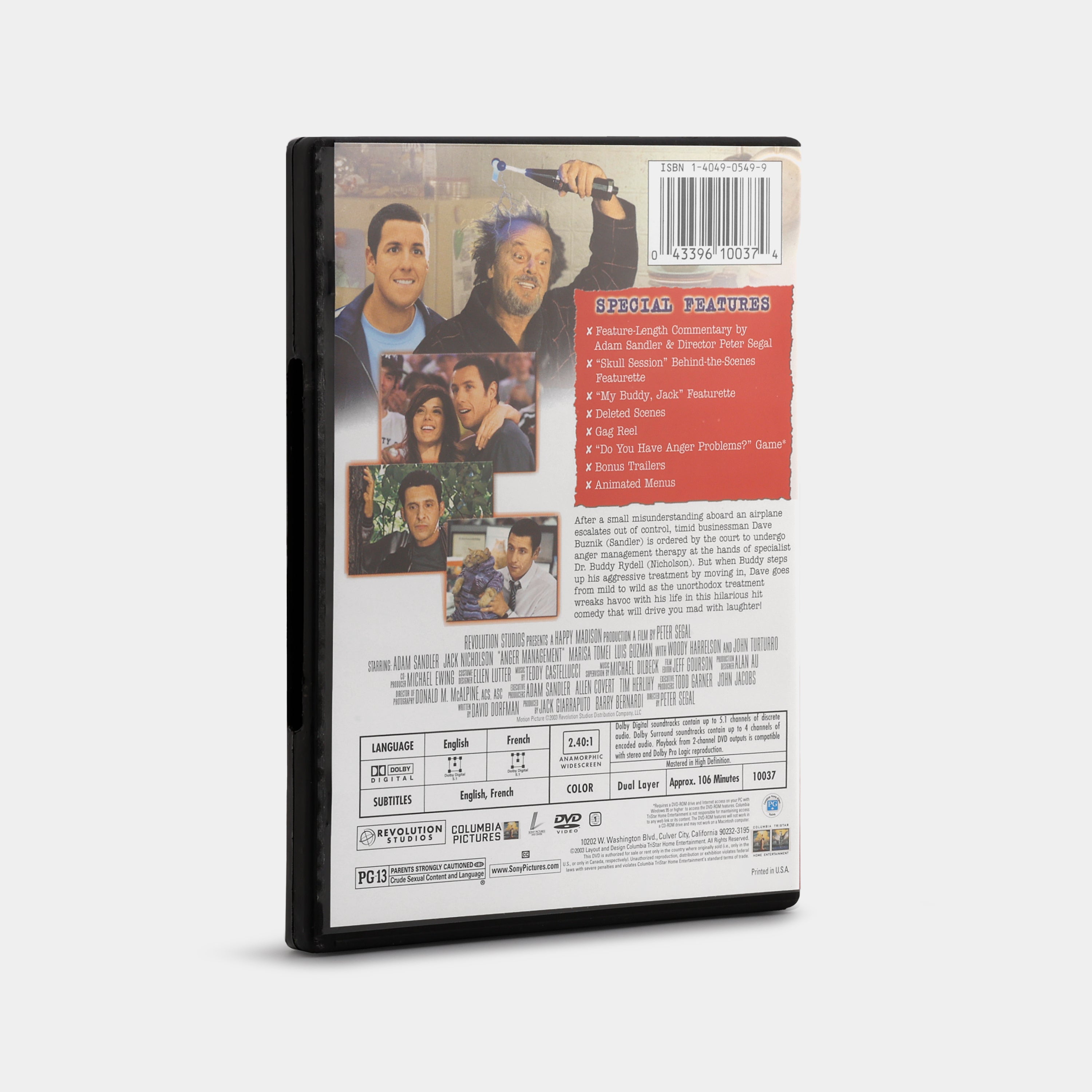 Anger Management (Widescreen Special Edition) DVD