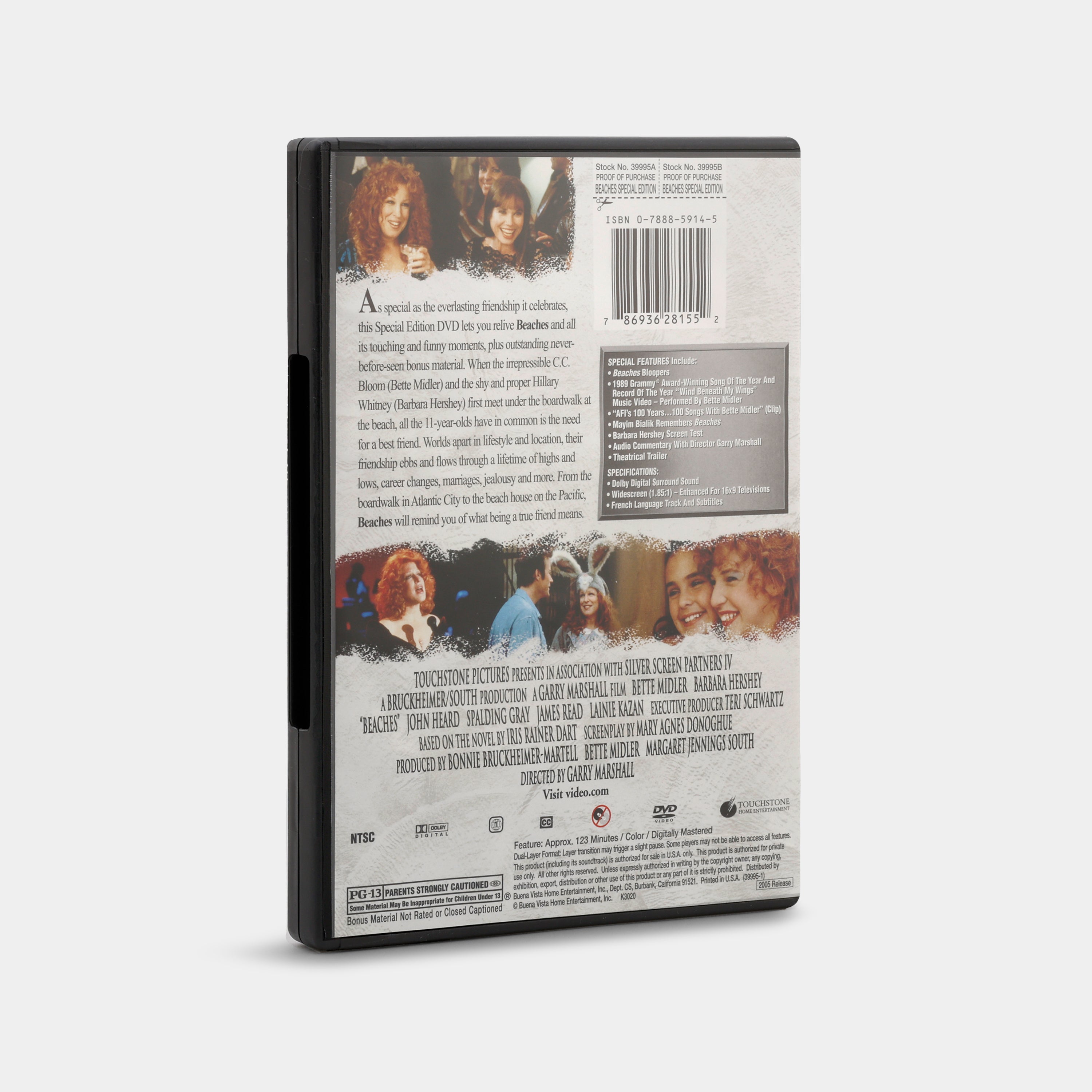 Beaches (Widescreen Special Edition) DVD