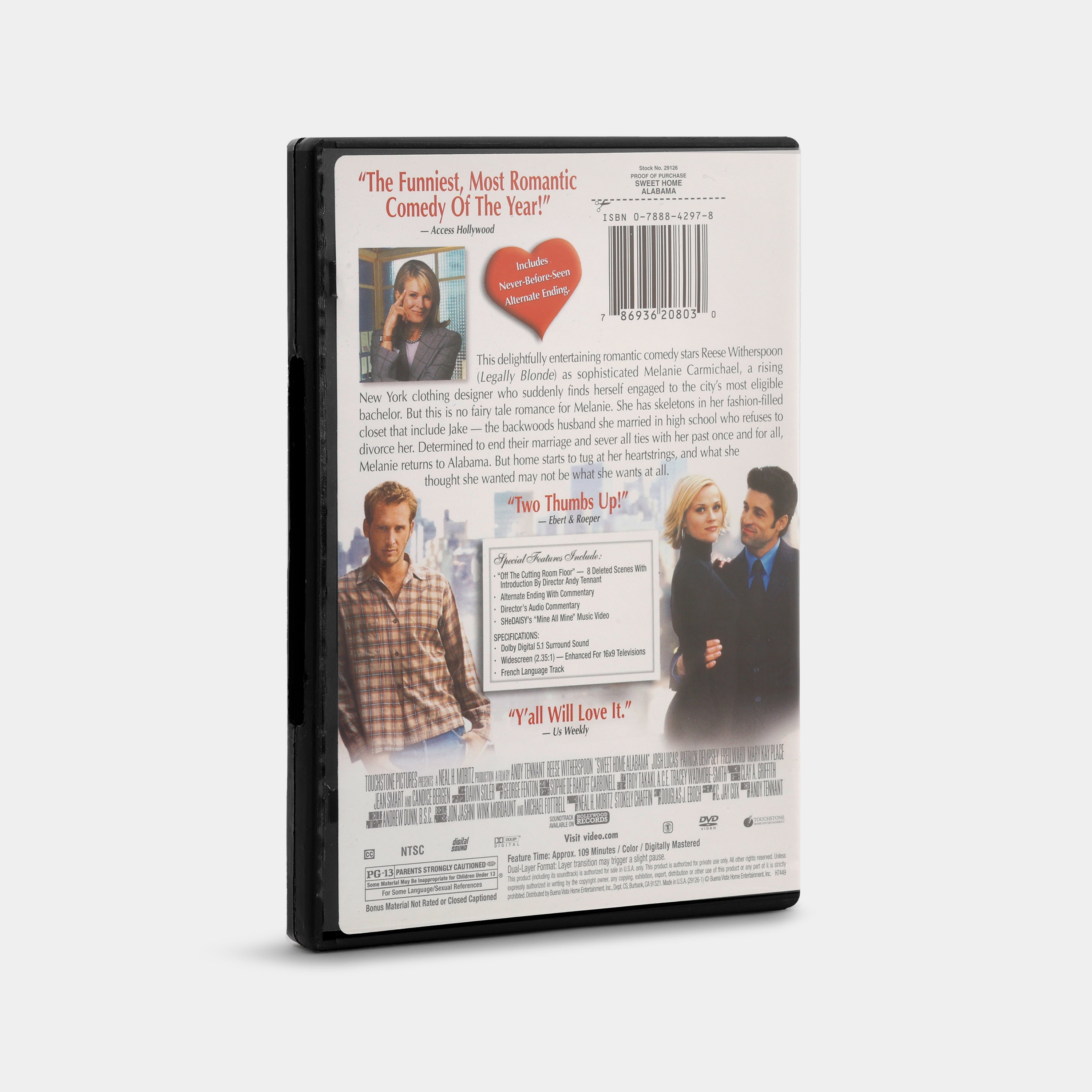 Sweet Home Alabama (Widescreen) DVD
