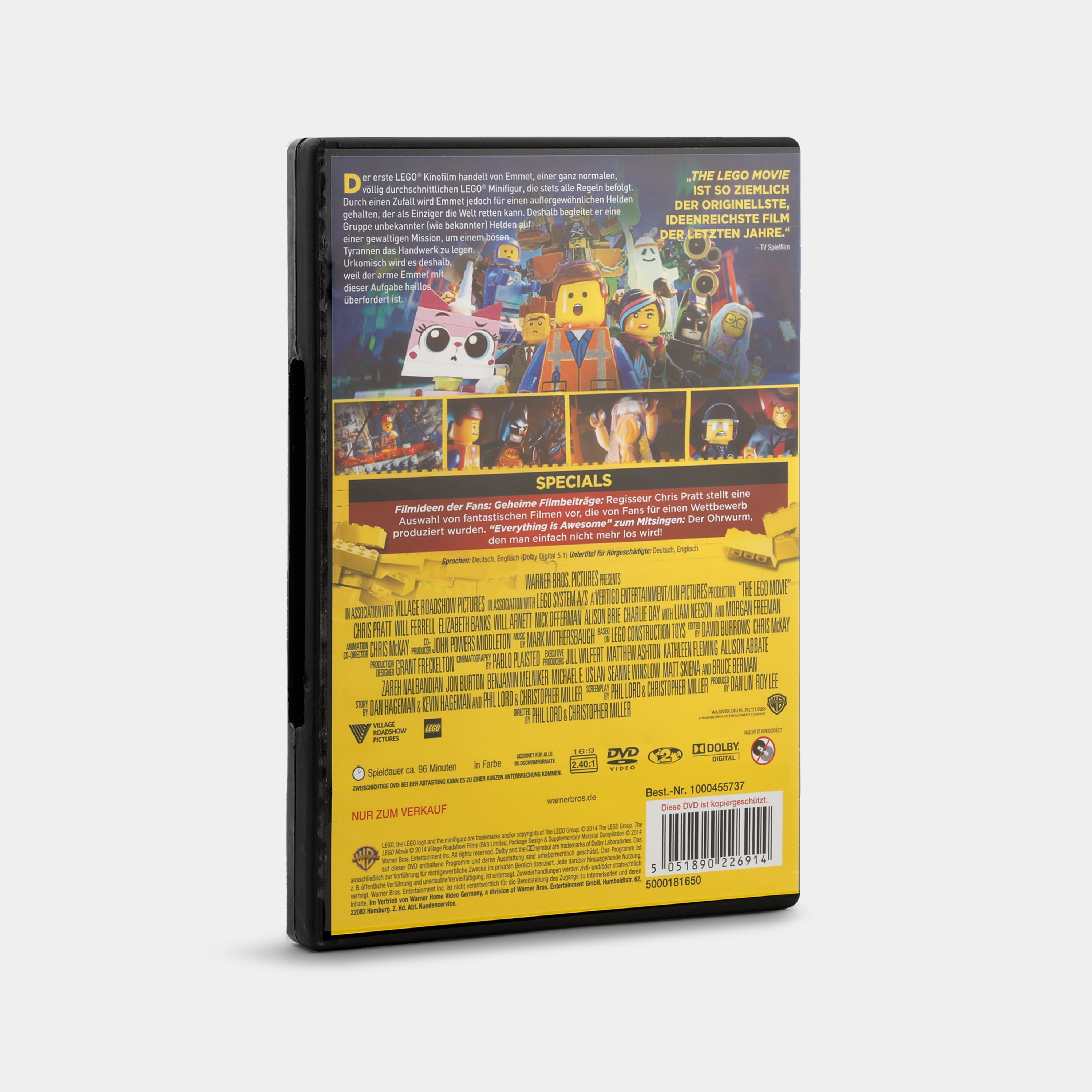 The Lego Movie DVD