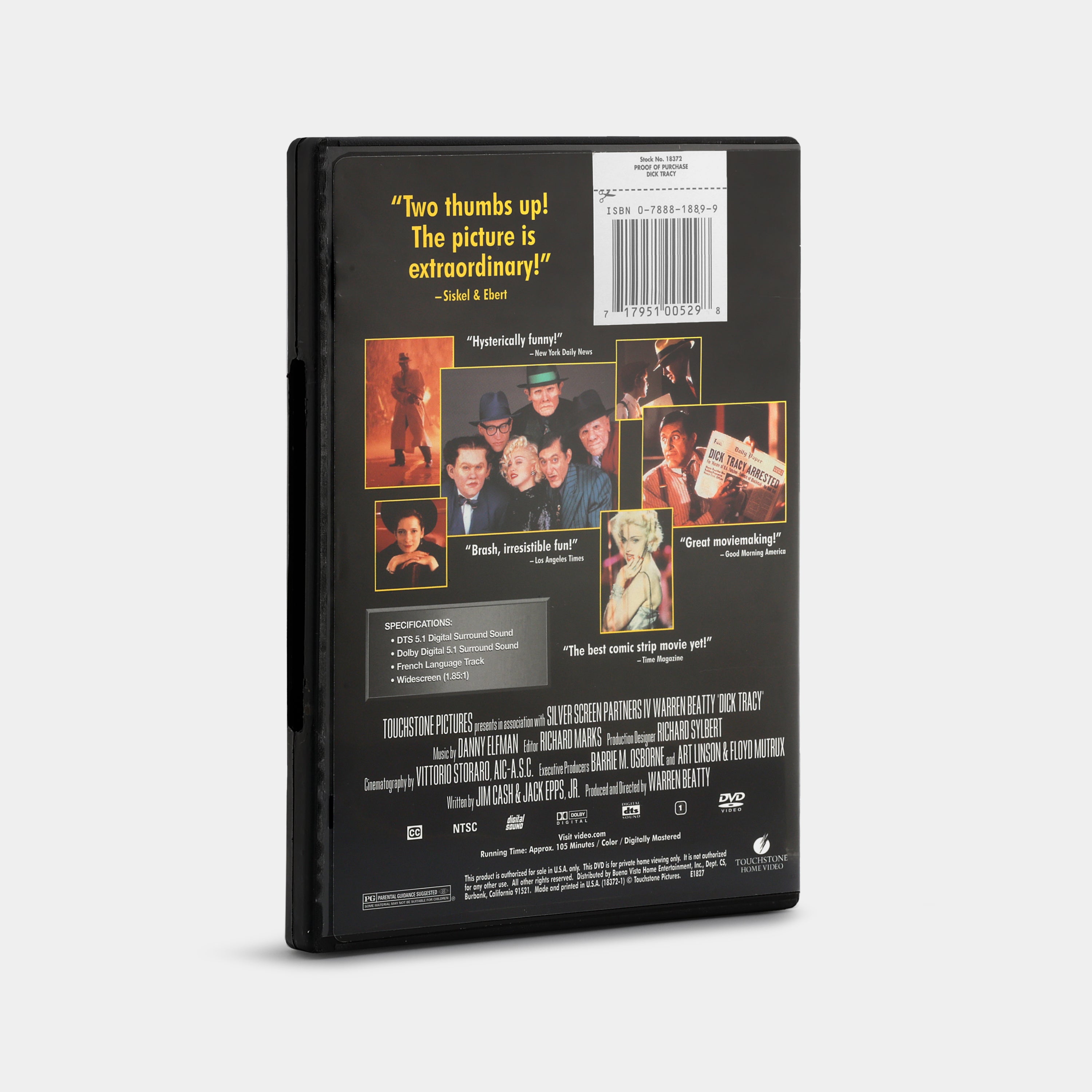 Dick Tracy (Widescreen) DVD