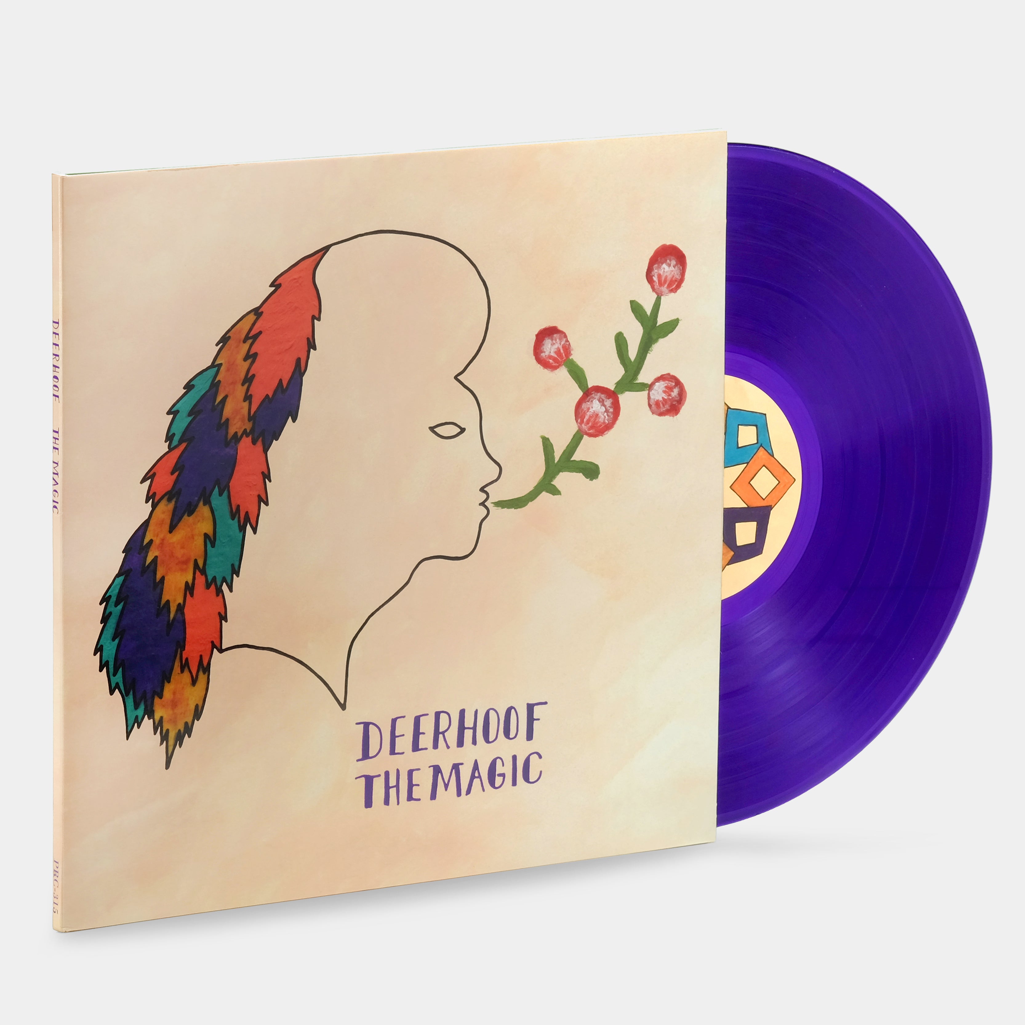 Deerhoof - The Magic LP Clear Purple Vinyl Record