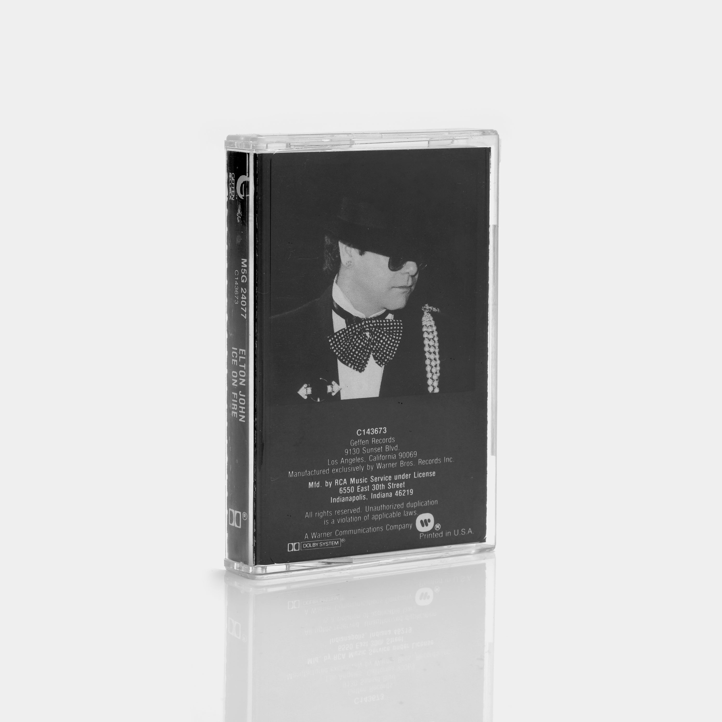 Elton John - Ice On Fire Cassette Tape