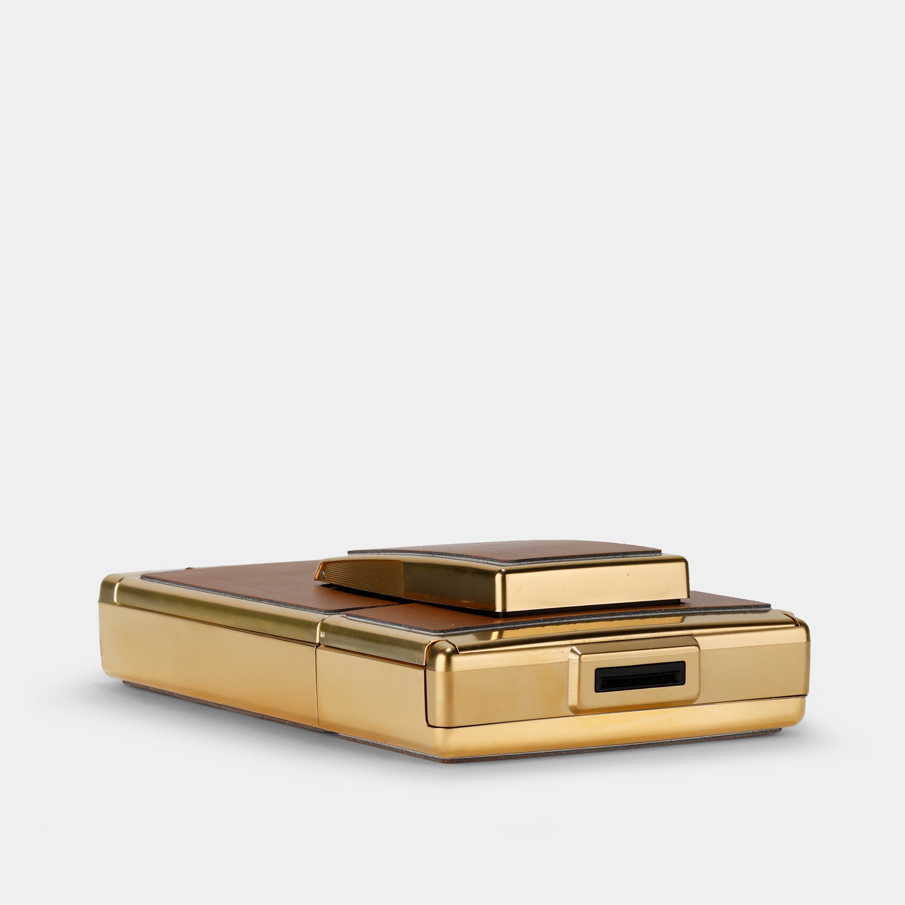 Polaroid SX-70 Alpha Gold-Plated Folding Instant Film Camera