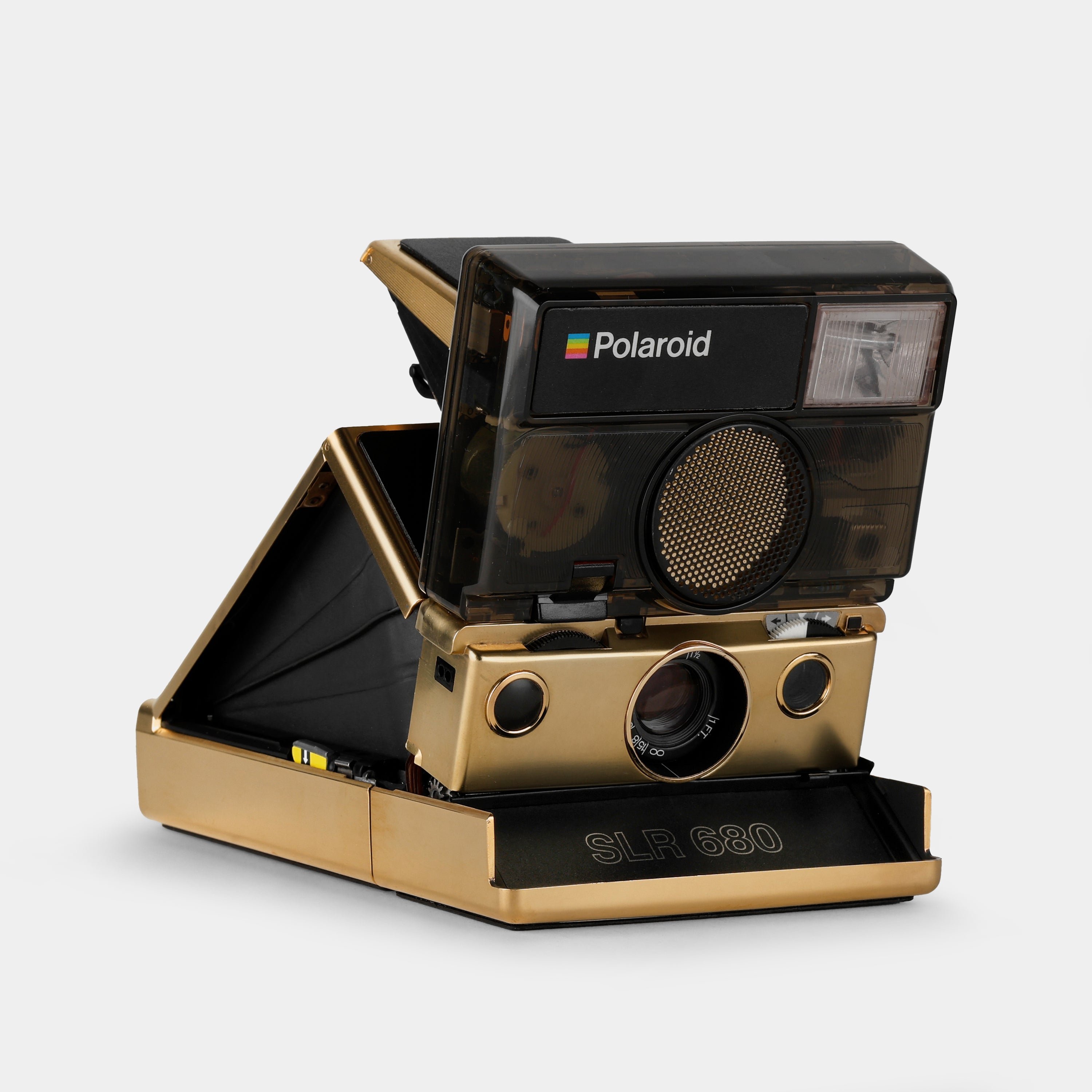 Polaroid 600 SLR 680 Gold Folding Instant Film Camera