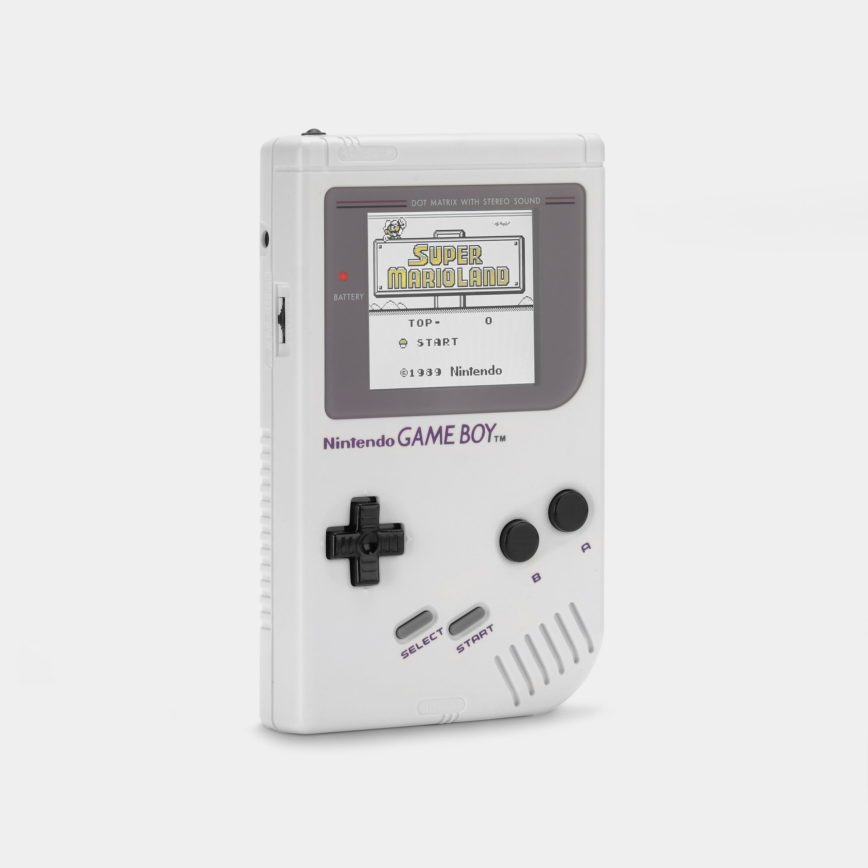 Nintendo Game Boy White Game Console With Multicolor Backlight