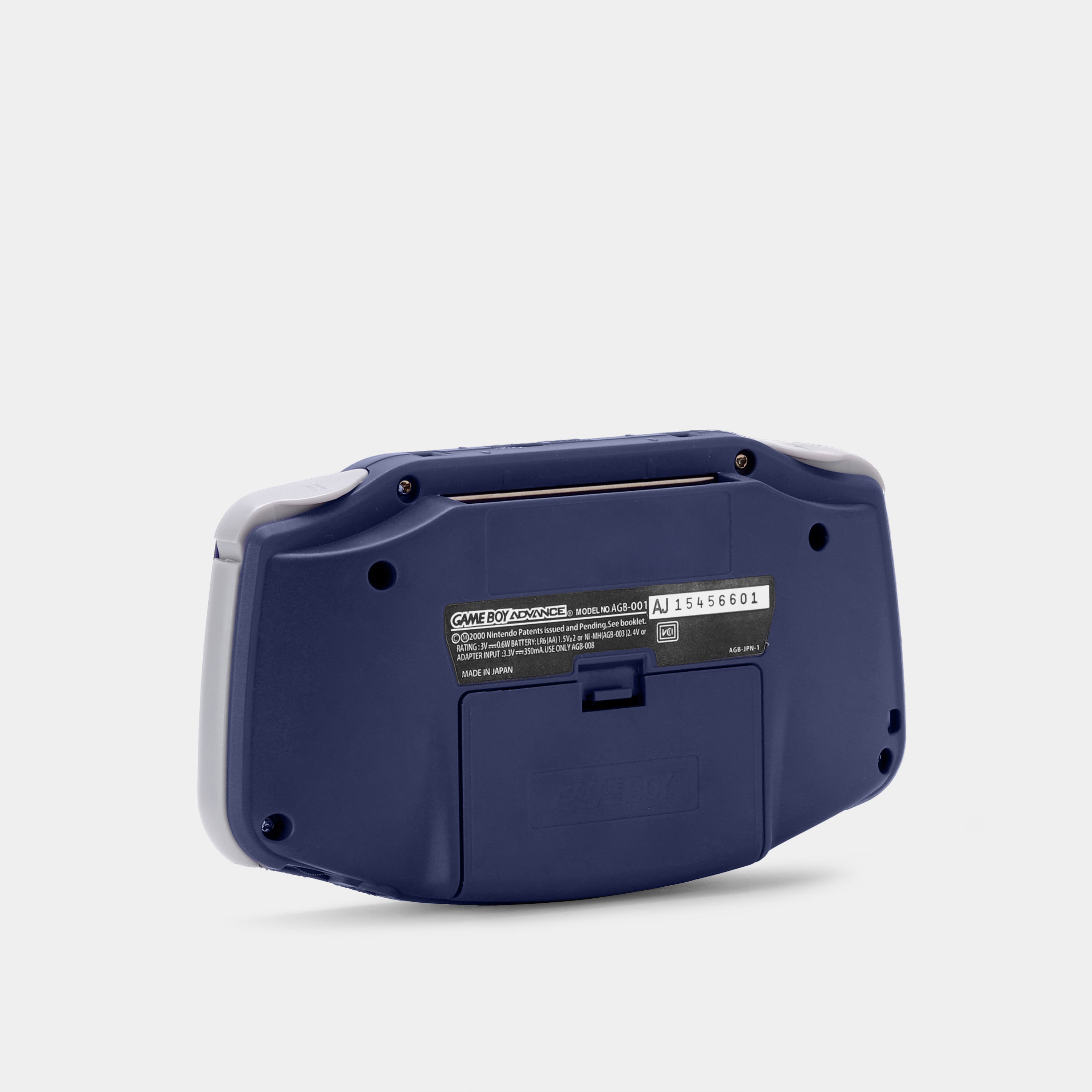 Nintendo Game Boy Advance Indigo Game Console With Backlit Screen