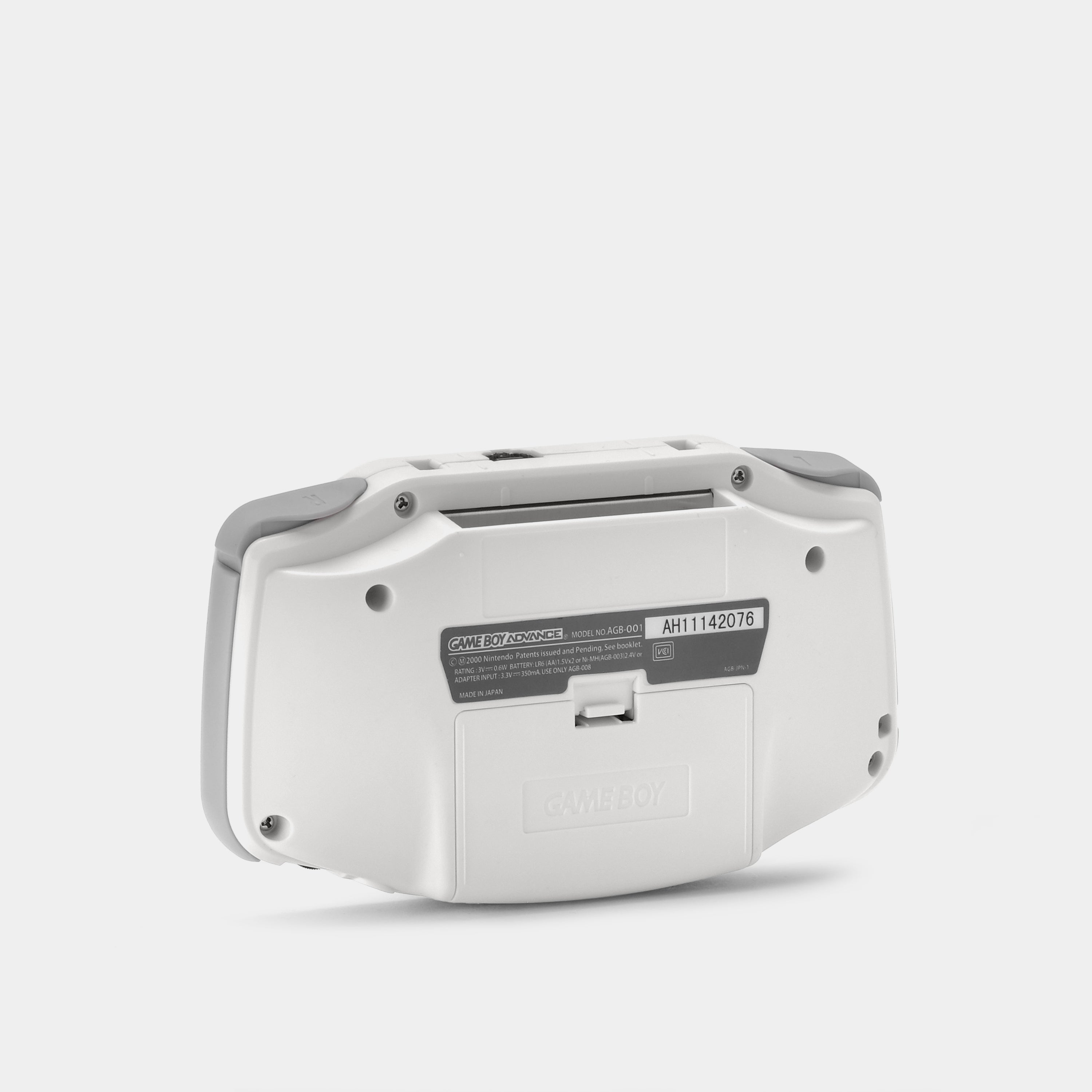 Nintendo Game Boy Advance Ivory Game Console With Backlit Screen